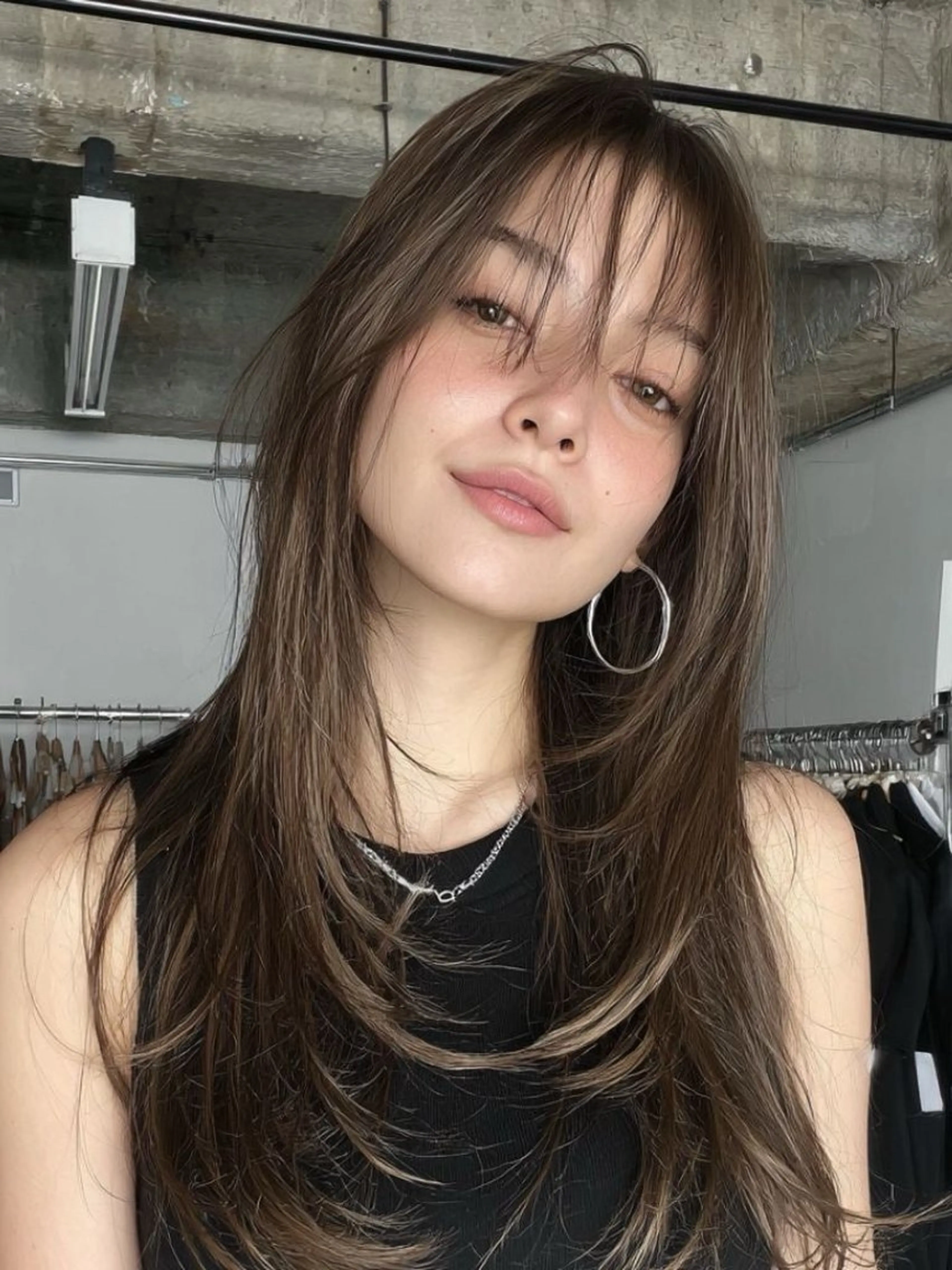 ロング 縮毛矯正/レイヤー カット⭐️SHOTAのヘアスタイル