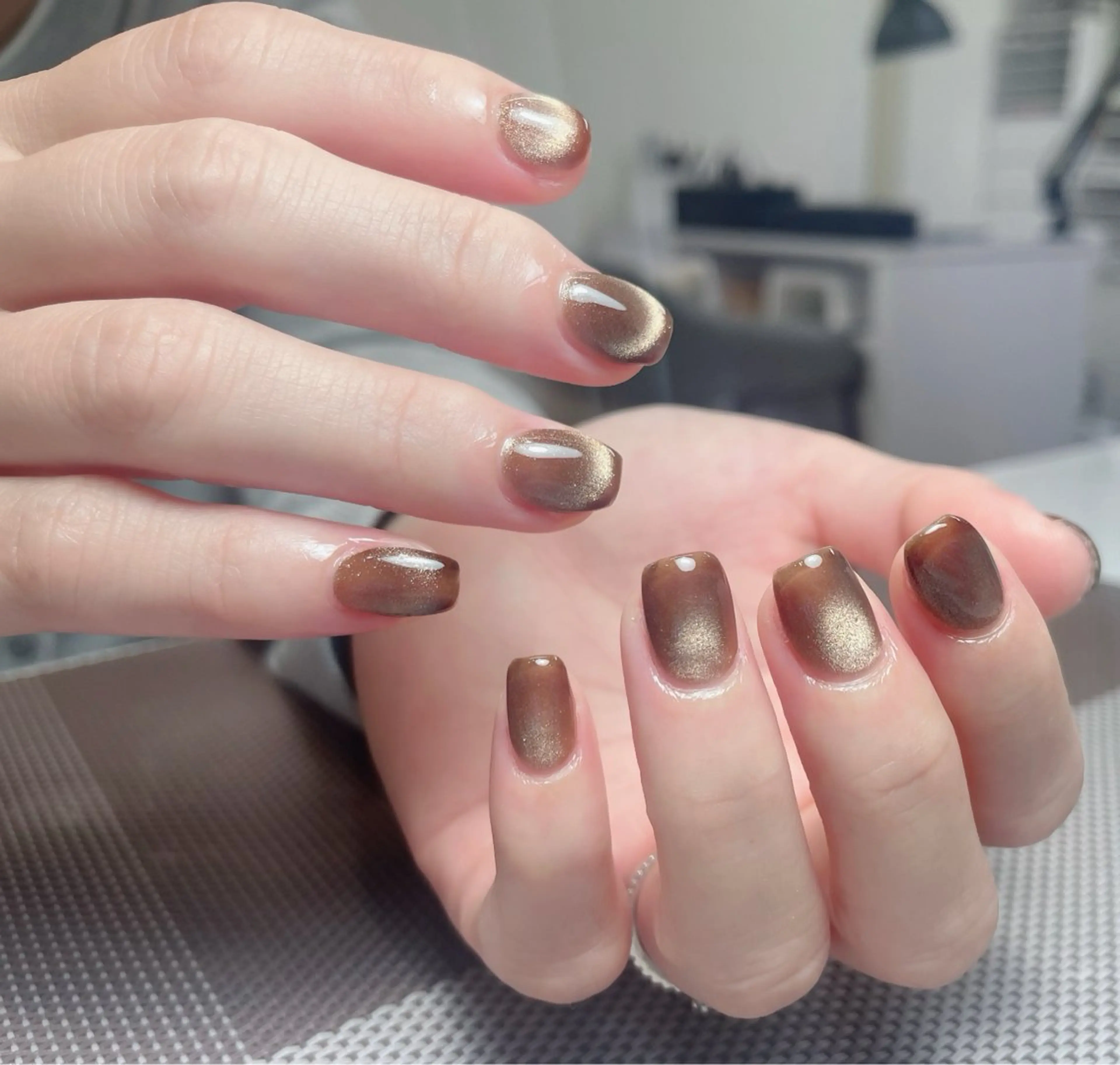 ネイル フレンチネイル ガーリー ハート キラキラネイル 韓国ネイル 中野駅から2分 MEO NAILのネイルデザイン