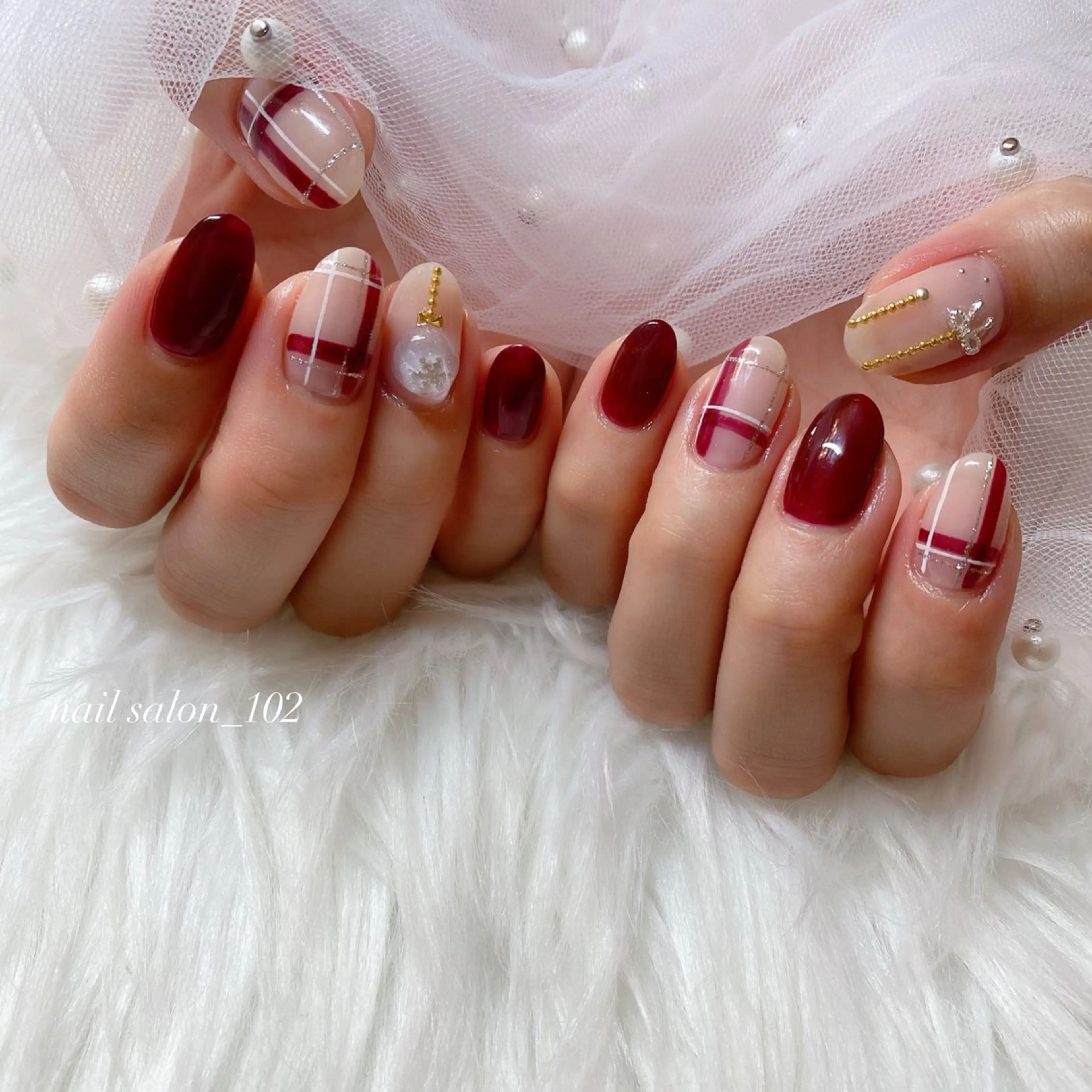 ネイル ボルドー ハンドネイル nail salon 102のその他イメージ