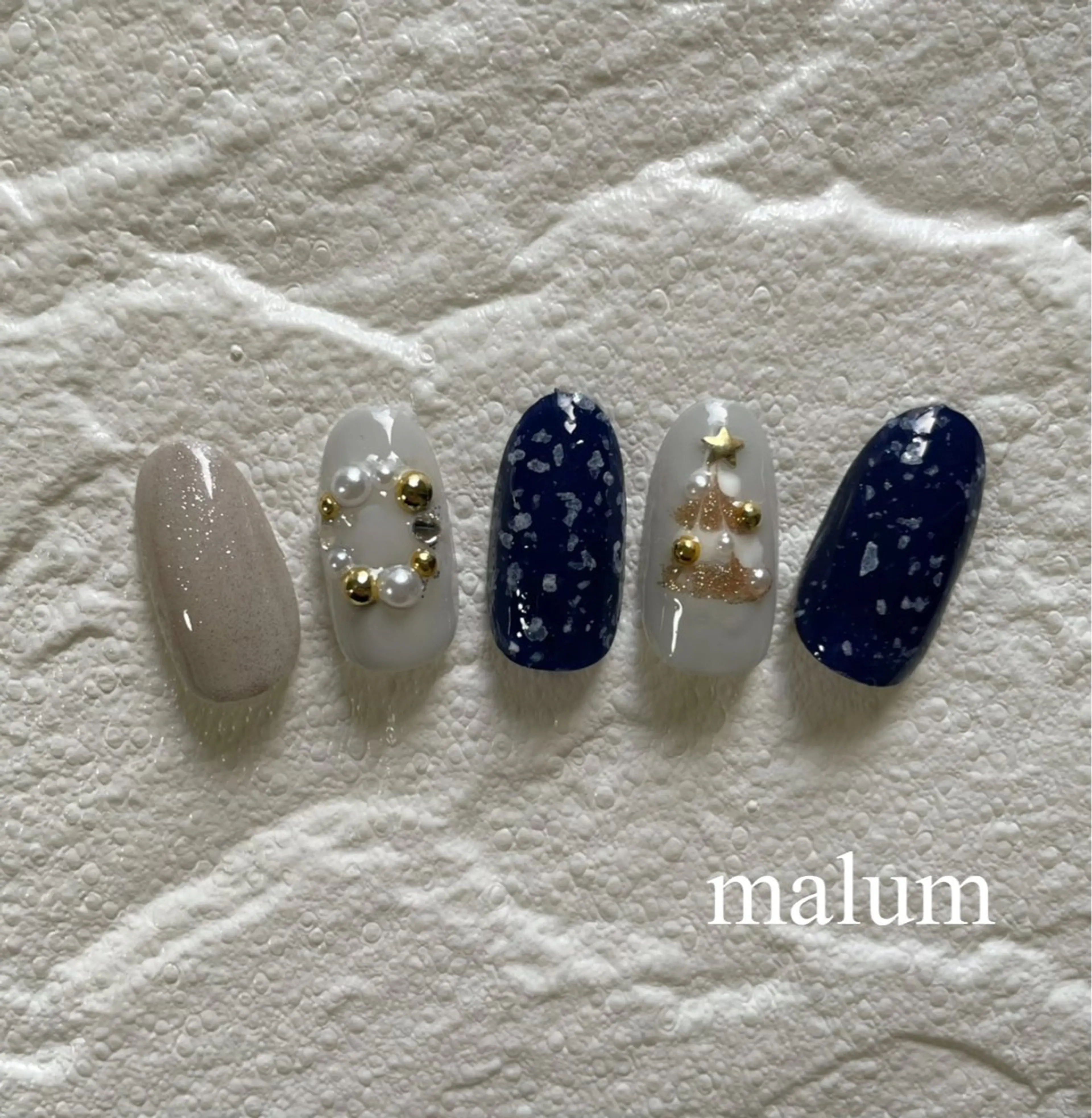 ネイル ハンドネイル malum nailのネイルデザイン