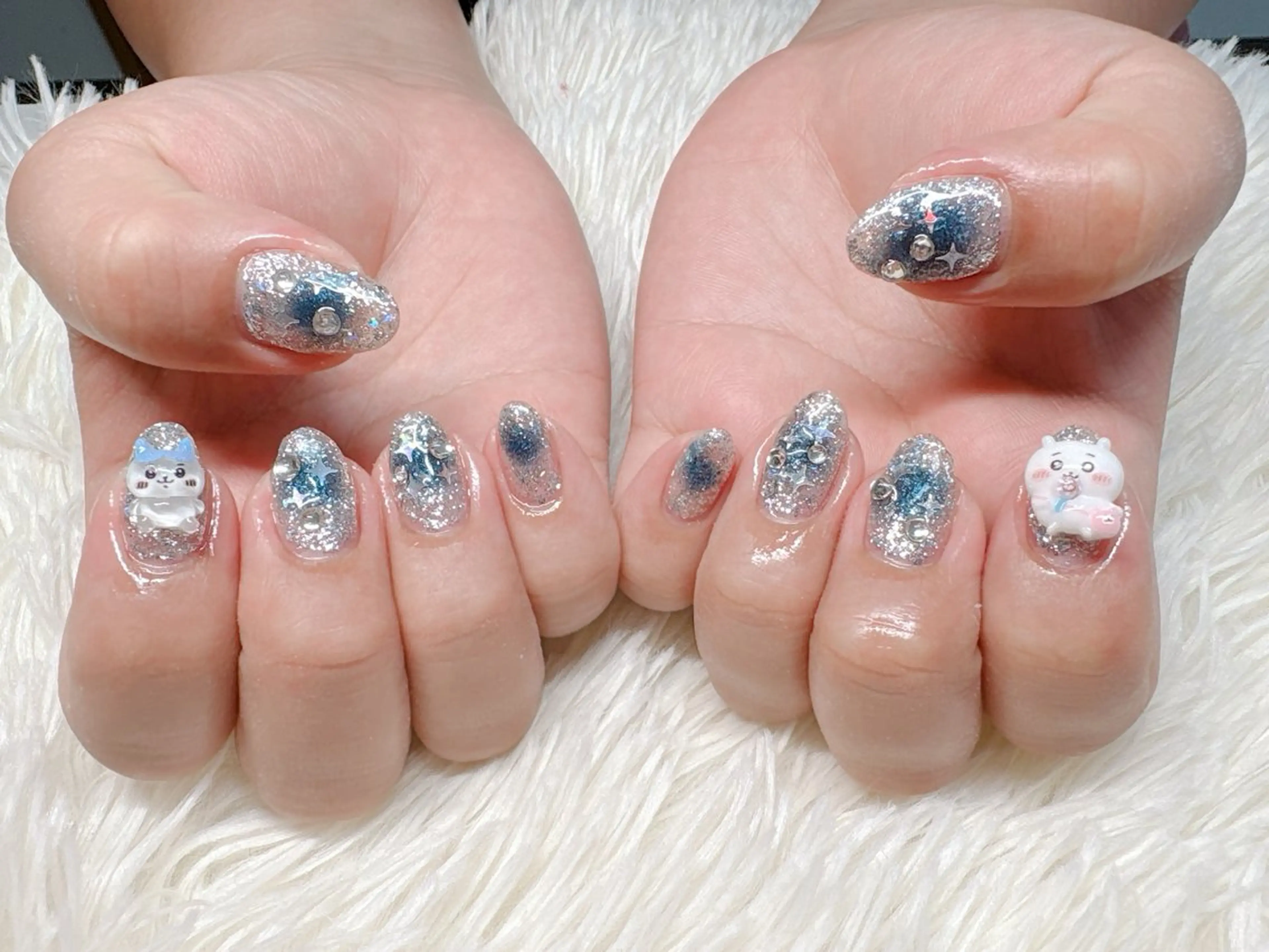 ネイル パッチリオメメ Lianaのネイルデザイン