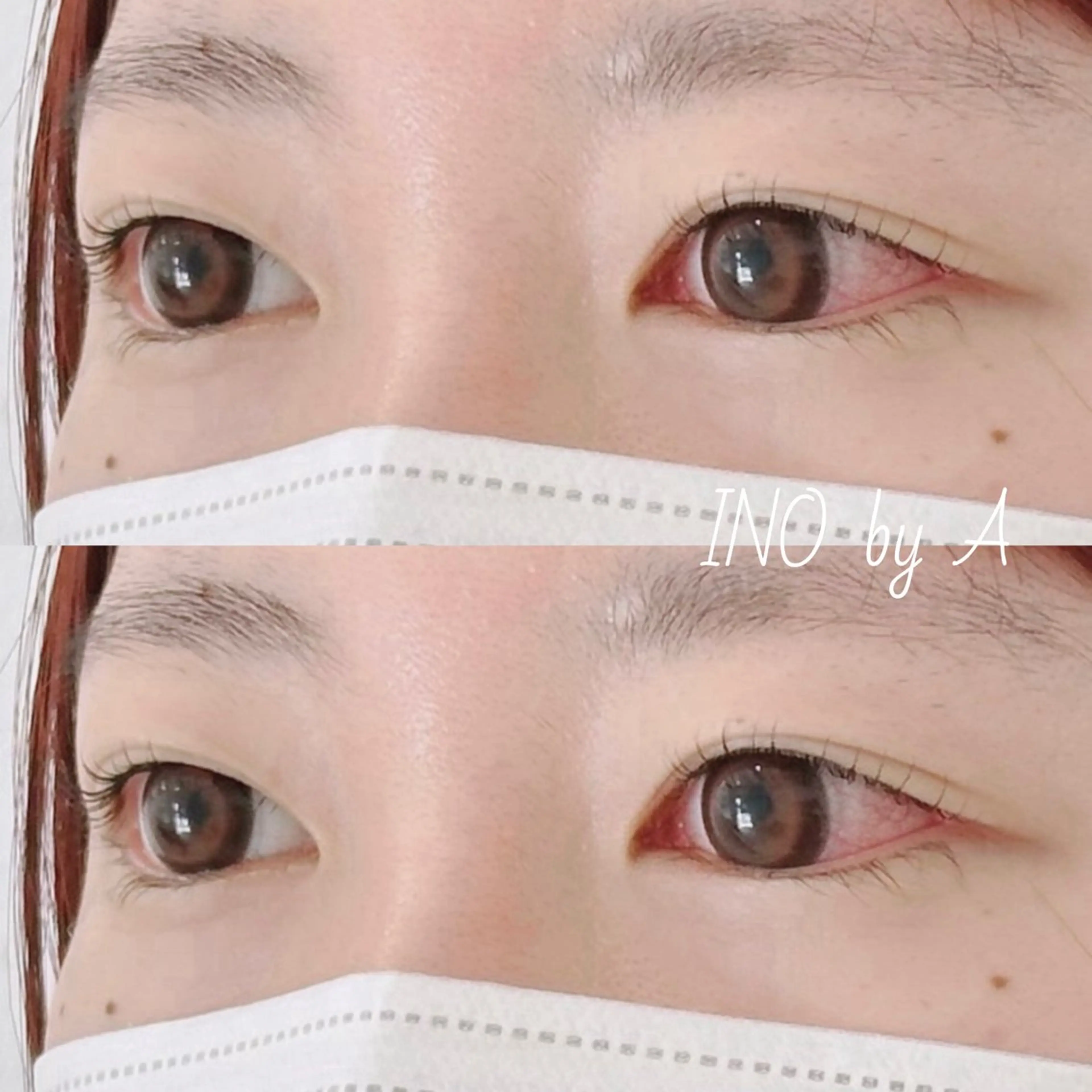 マツエク・マツパ 一重×まつ毛パーマ メンズ眉毛サロンラボ所属・メンズ眉毛サロンラボ 🫧 牧田 雪乃の眉毛・アイブロウイメージ