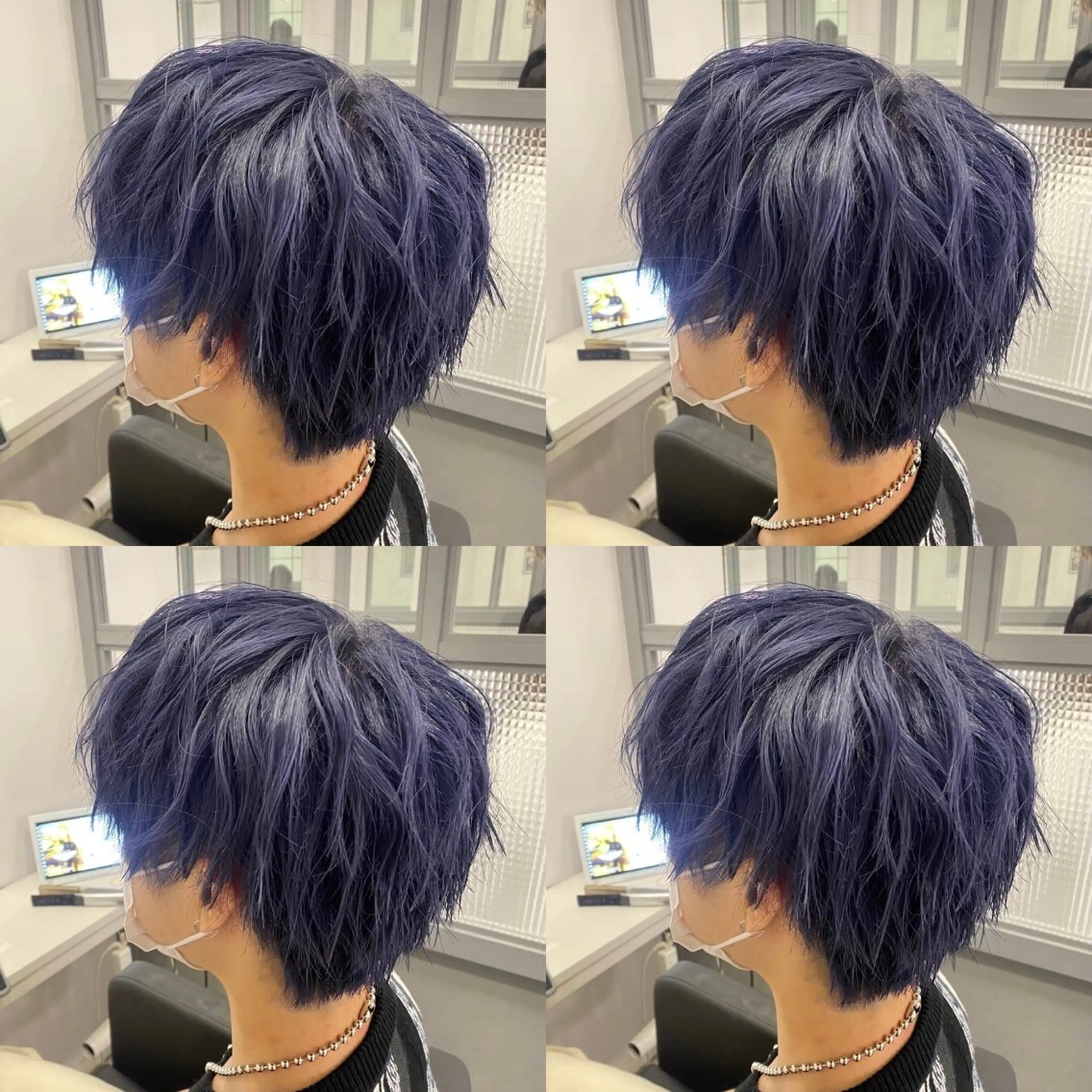 カラー メンズ カット パーマ トリートメント 店長✨️韓国ヘア✖️ 髪質改善カラー／純大のヘアスタイル