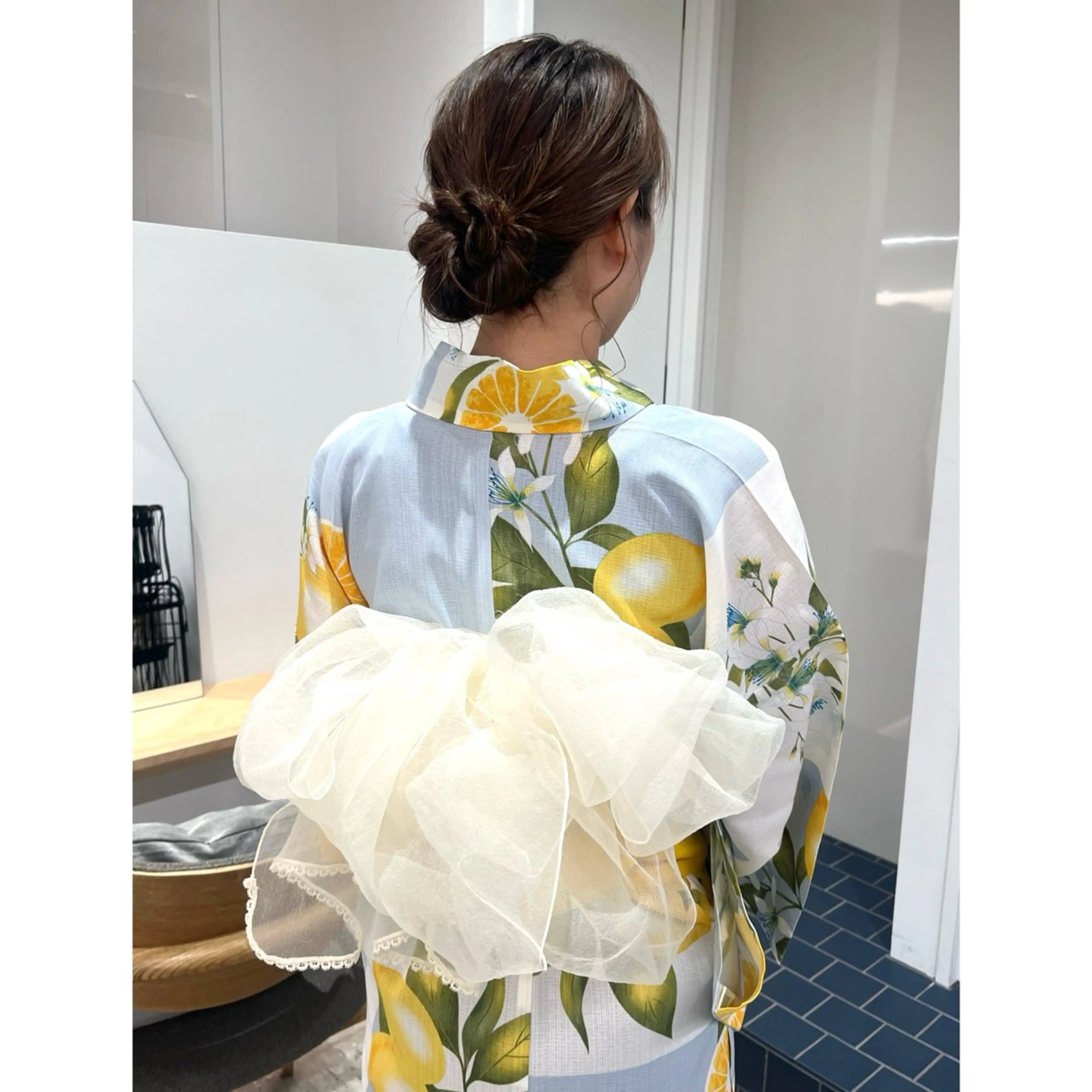 🍉 浴衣着付け＋ヘアアレンジ🌻夏のイベント前にお任せください ✧の写真