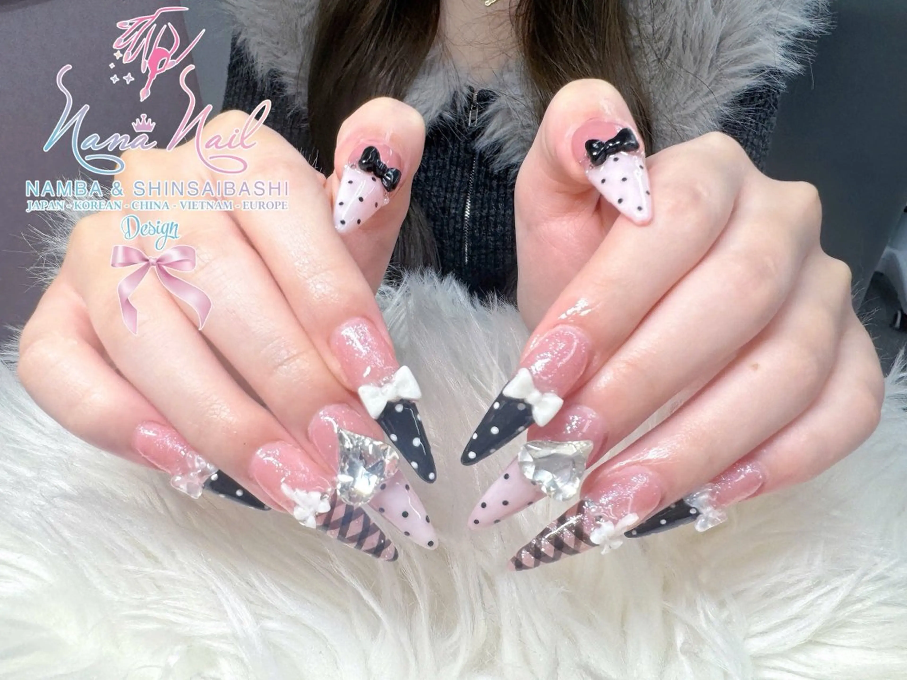 ネイル チークネイル 桜ネイル フラッシュネイル フットネイル ジェルネイル ハンドネイル 79LINA NAIL 心斎橋店所属・リナネイル アメ村心斎橋店のネイルデザイン