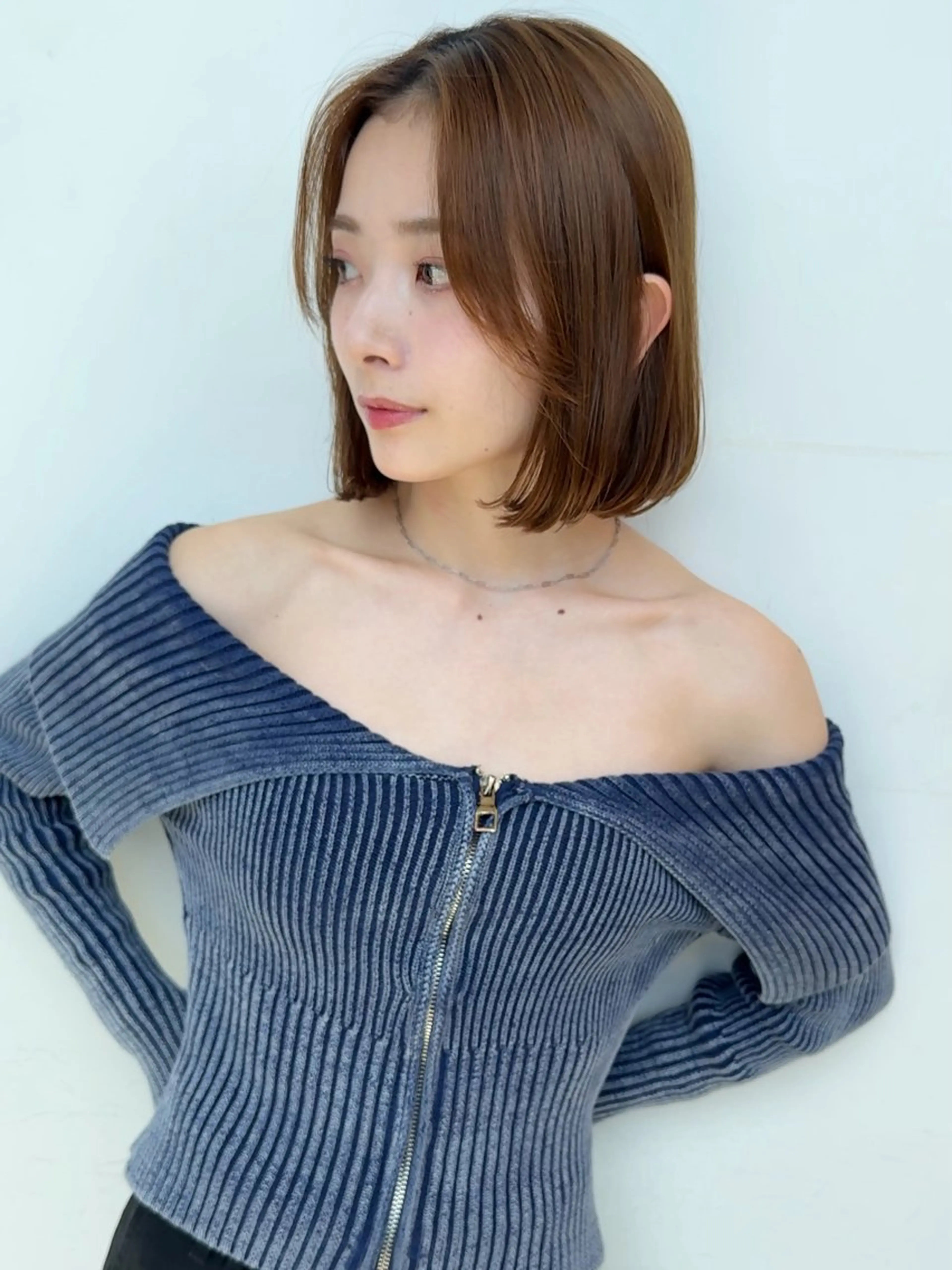 💎ダメージレスブリーチ✨🔥新規限定✨カット+全体ブリーチ💎✨+透明感オンカラー🌿+内部補修TR✨ボブ/ショートの写真