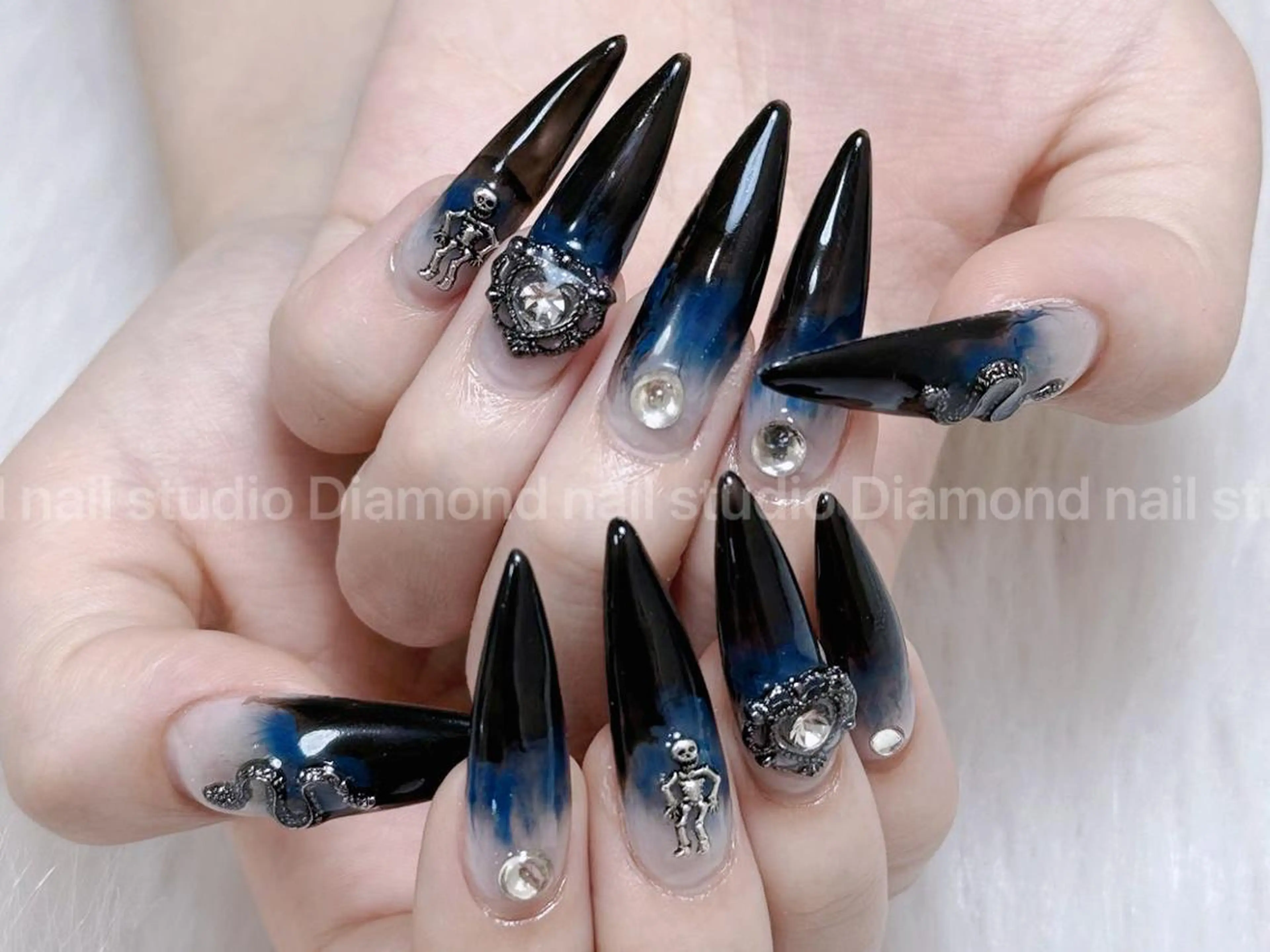 ネイル ハンドネイル DIAMOND Nail🍒のネイルデザイン