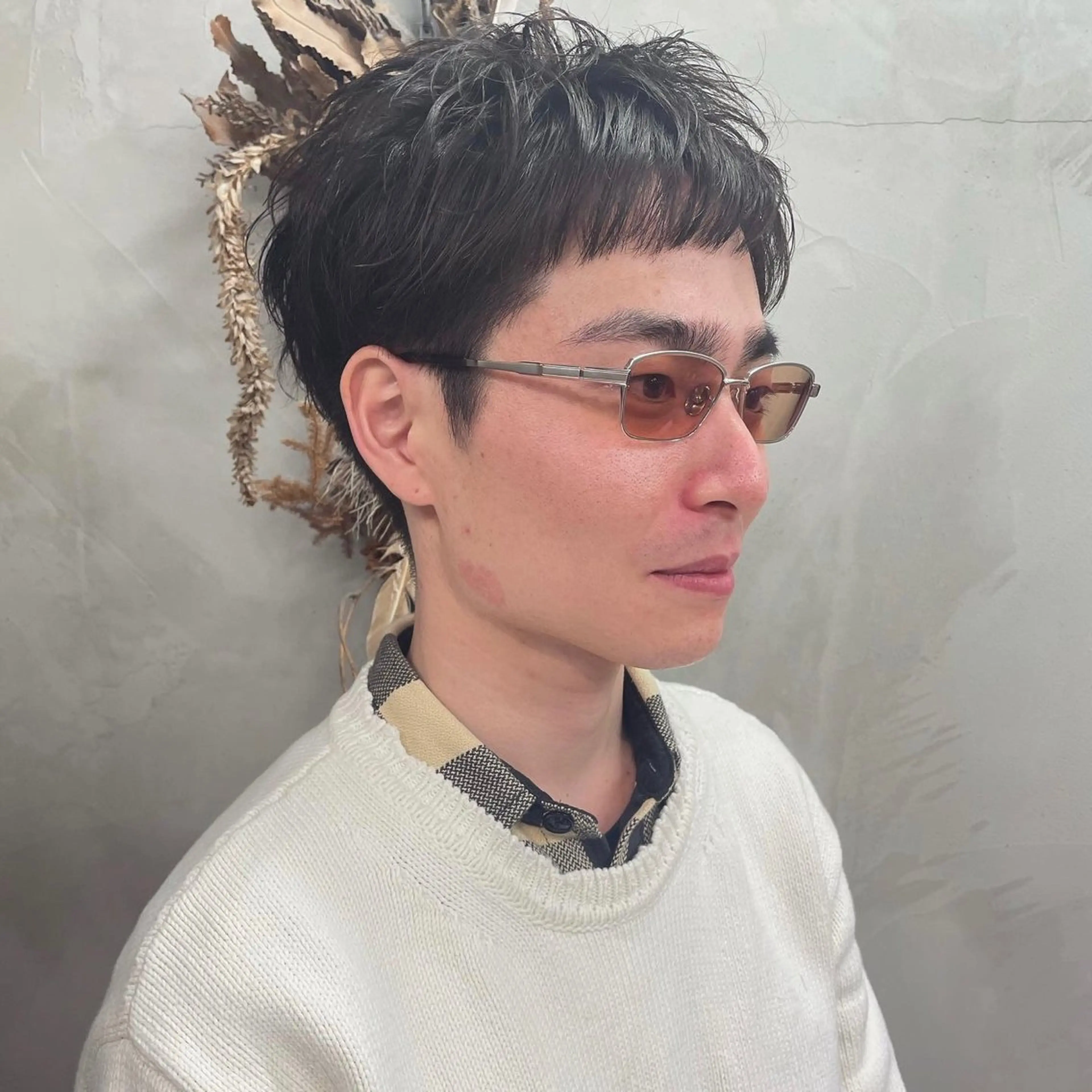 ショート メンズ メンズパーマ RorriM natsuのヘアスタイル