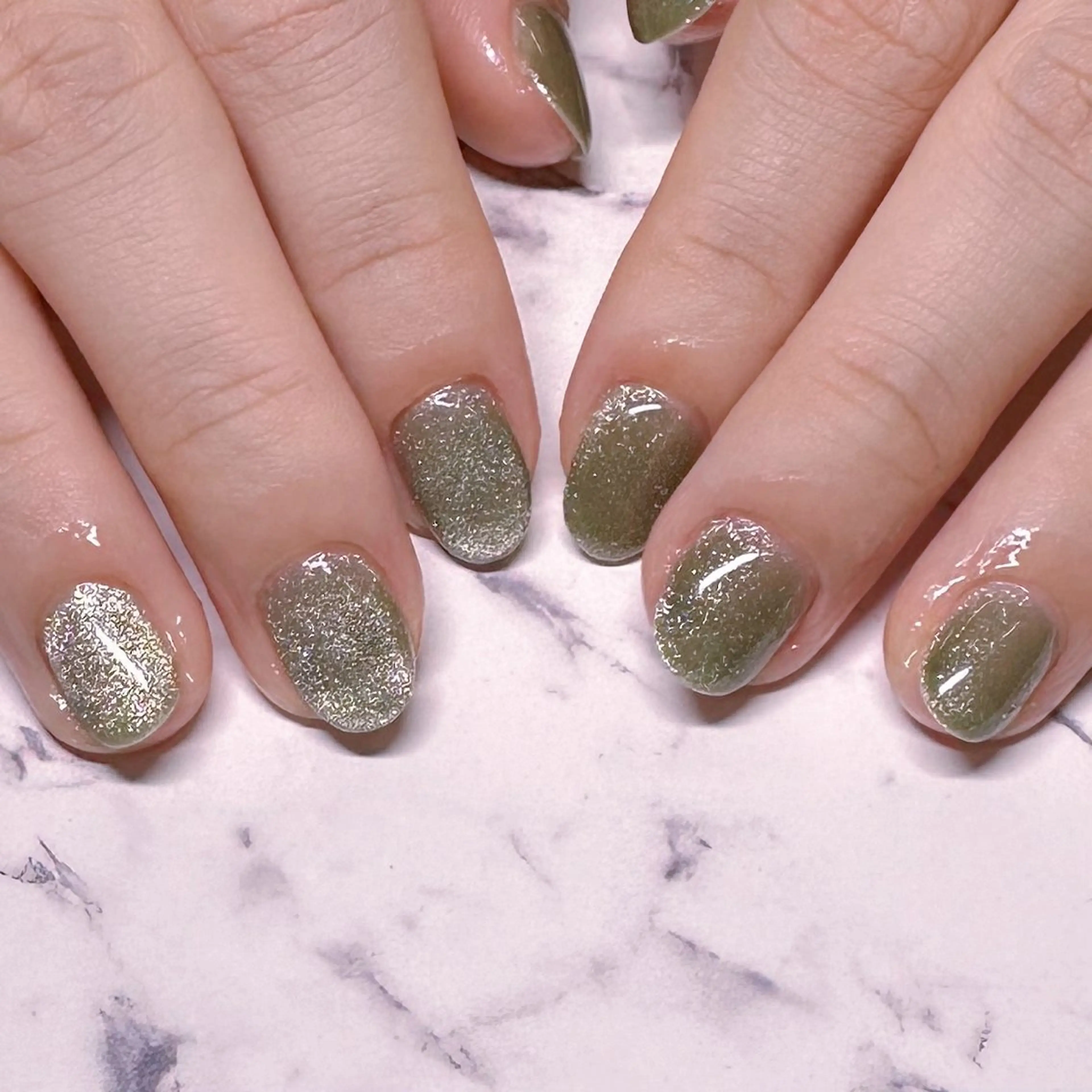 ネイル ハンドネイル I_p4ce所属・I_p4ce 🍊あい🍊のネイルデザイン