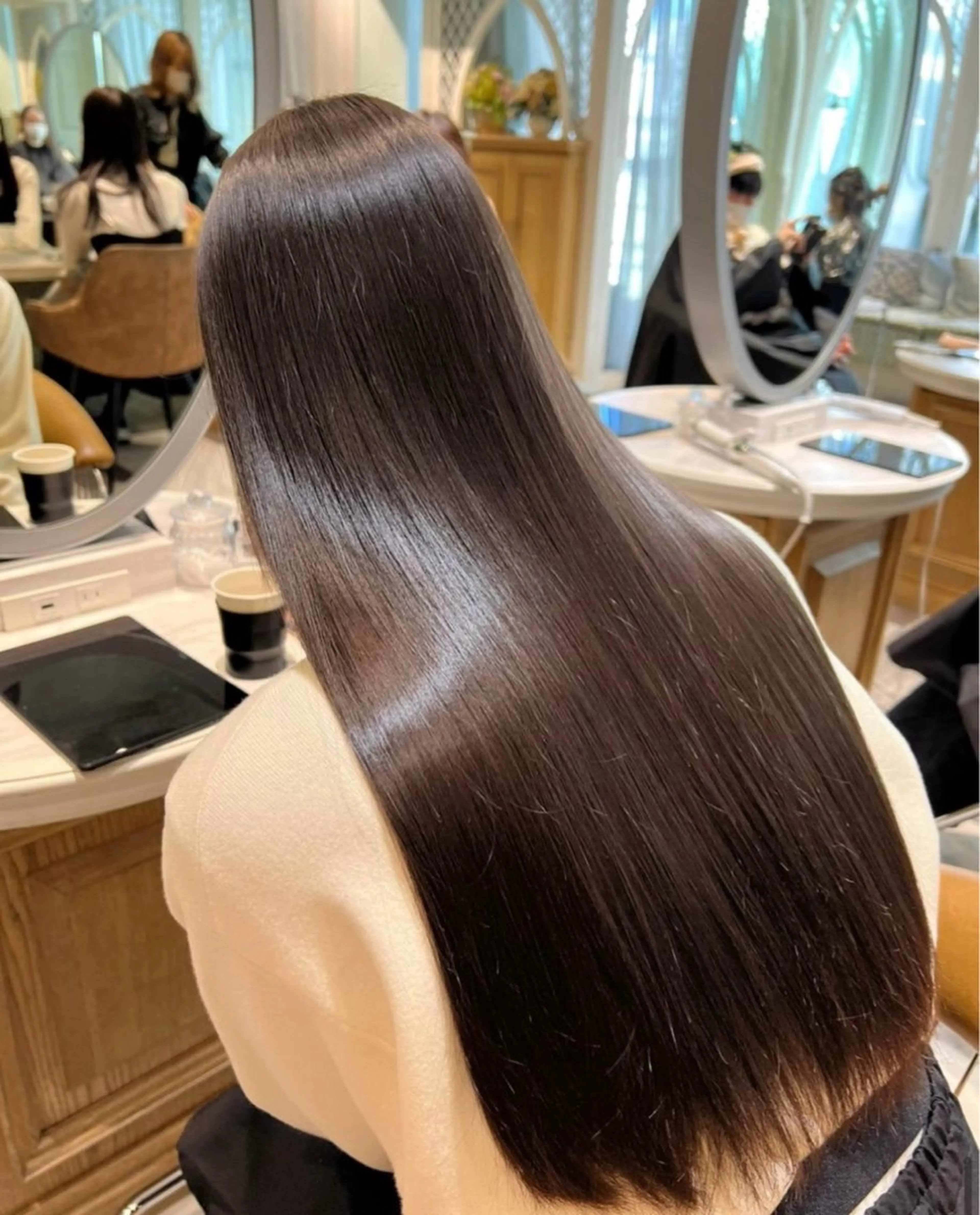 カラー ❤️ブリーチなし💚 ダブルカラー平野実花のヘアスタイル