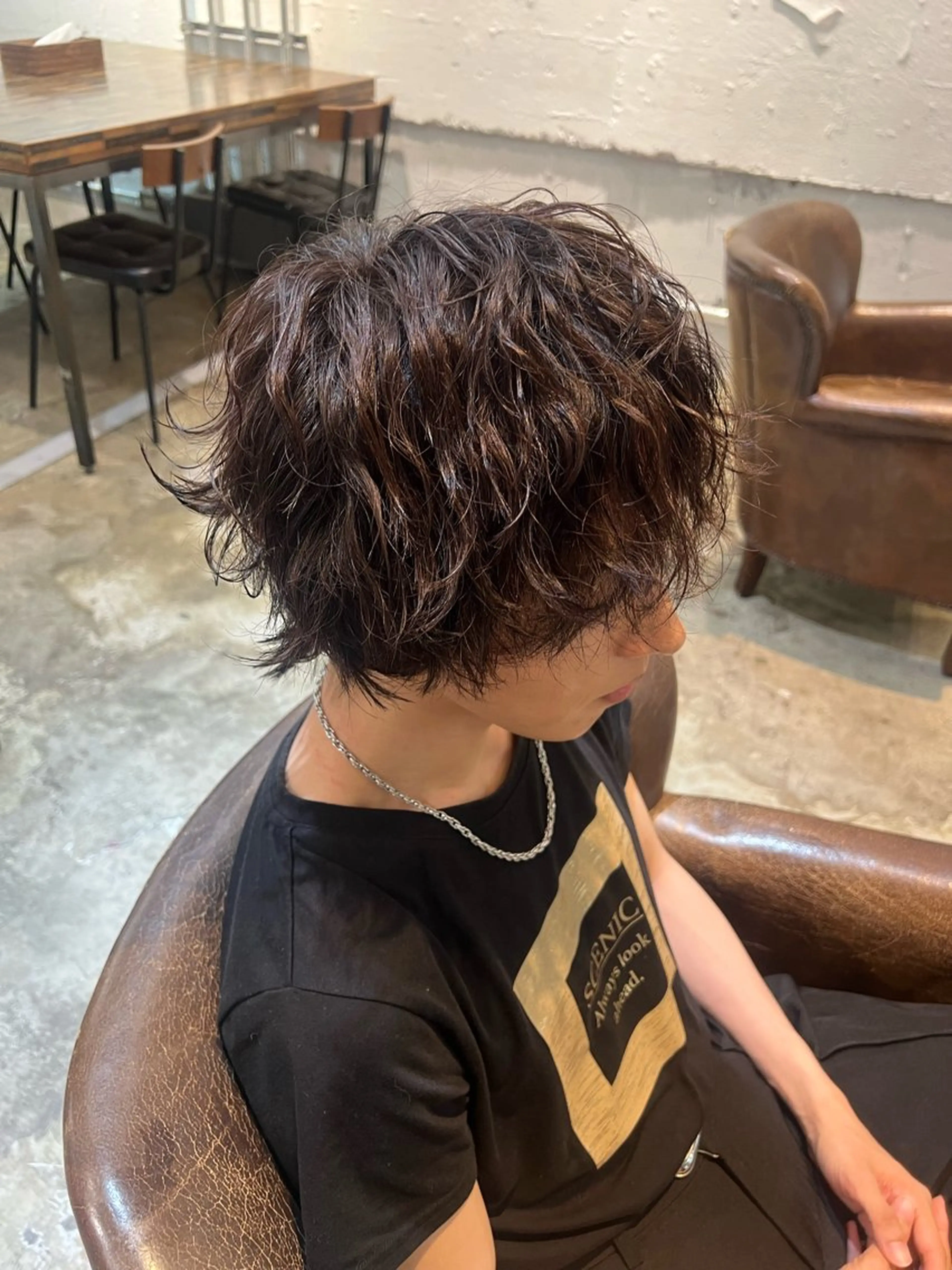 パーマ ヘアアレンジ メンズ 森田 琴心のヘアスタイル