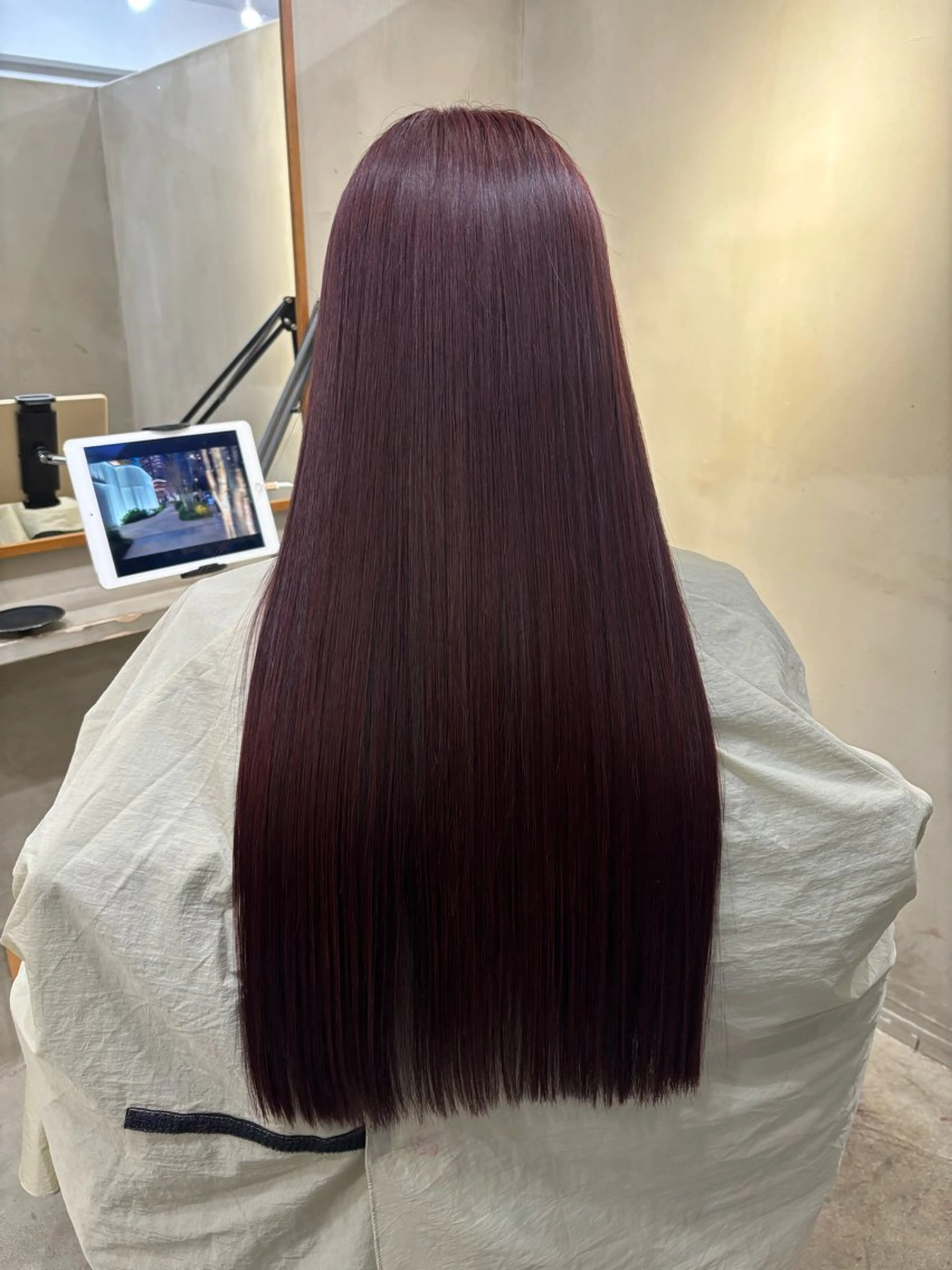 ワンカラー+新髪質改善プラチナトリートメント(施術時間3時間)の写真