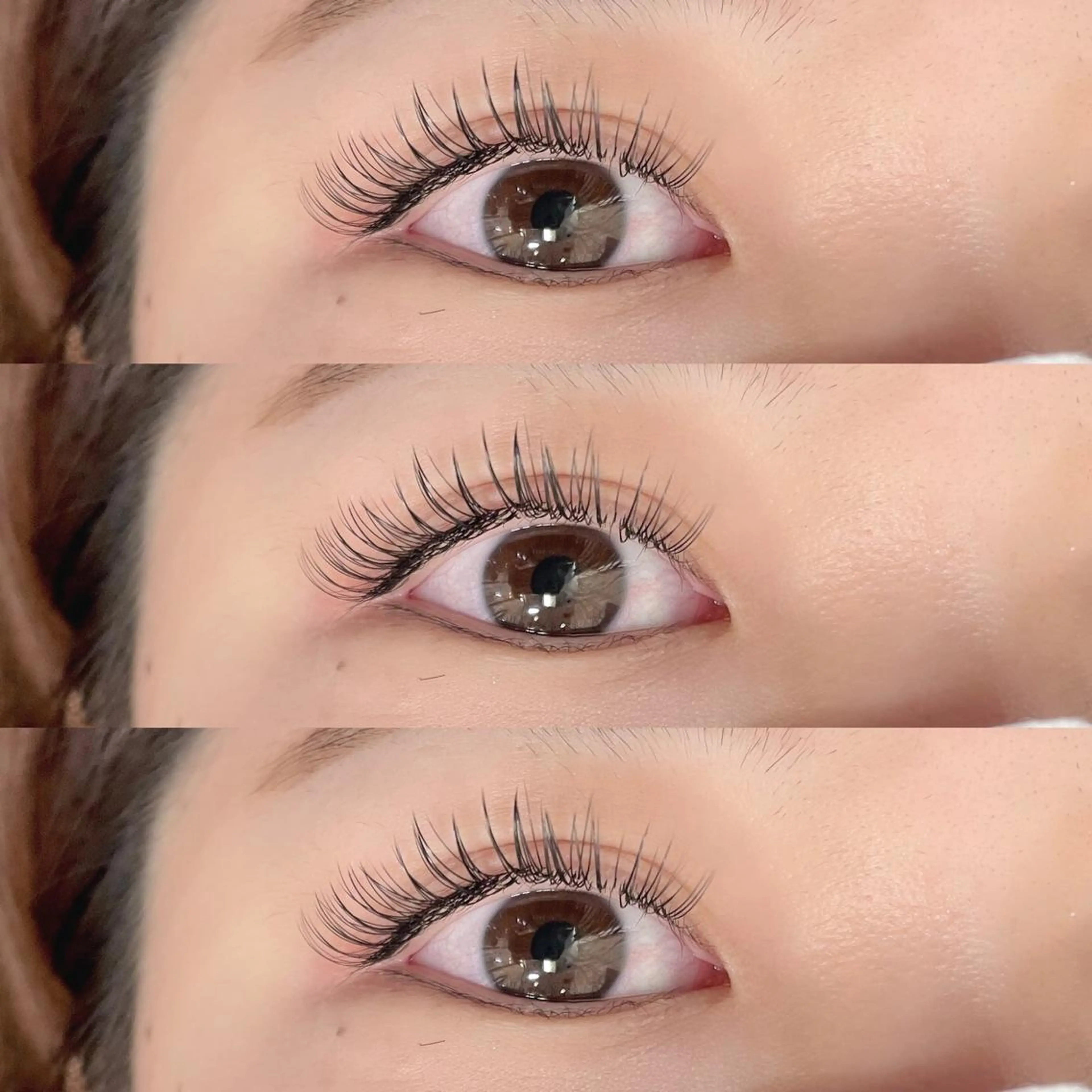 マツエク・マツパ フラットラッシュ マツエク eyelist🌼 asukaのマツエク・マツパデザイン