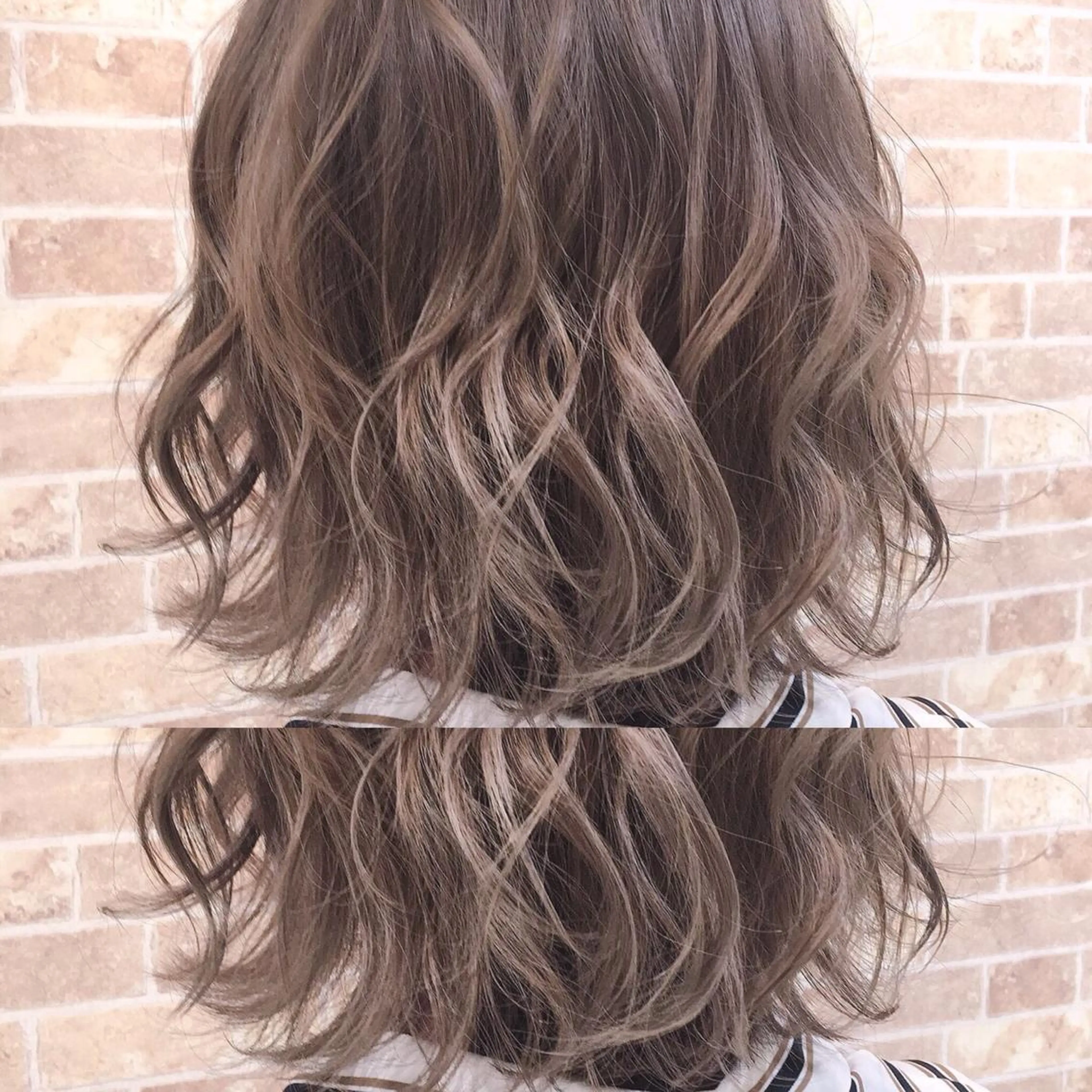 ミディアム パーマ EARTH 越谷店のヘアスタイル