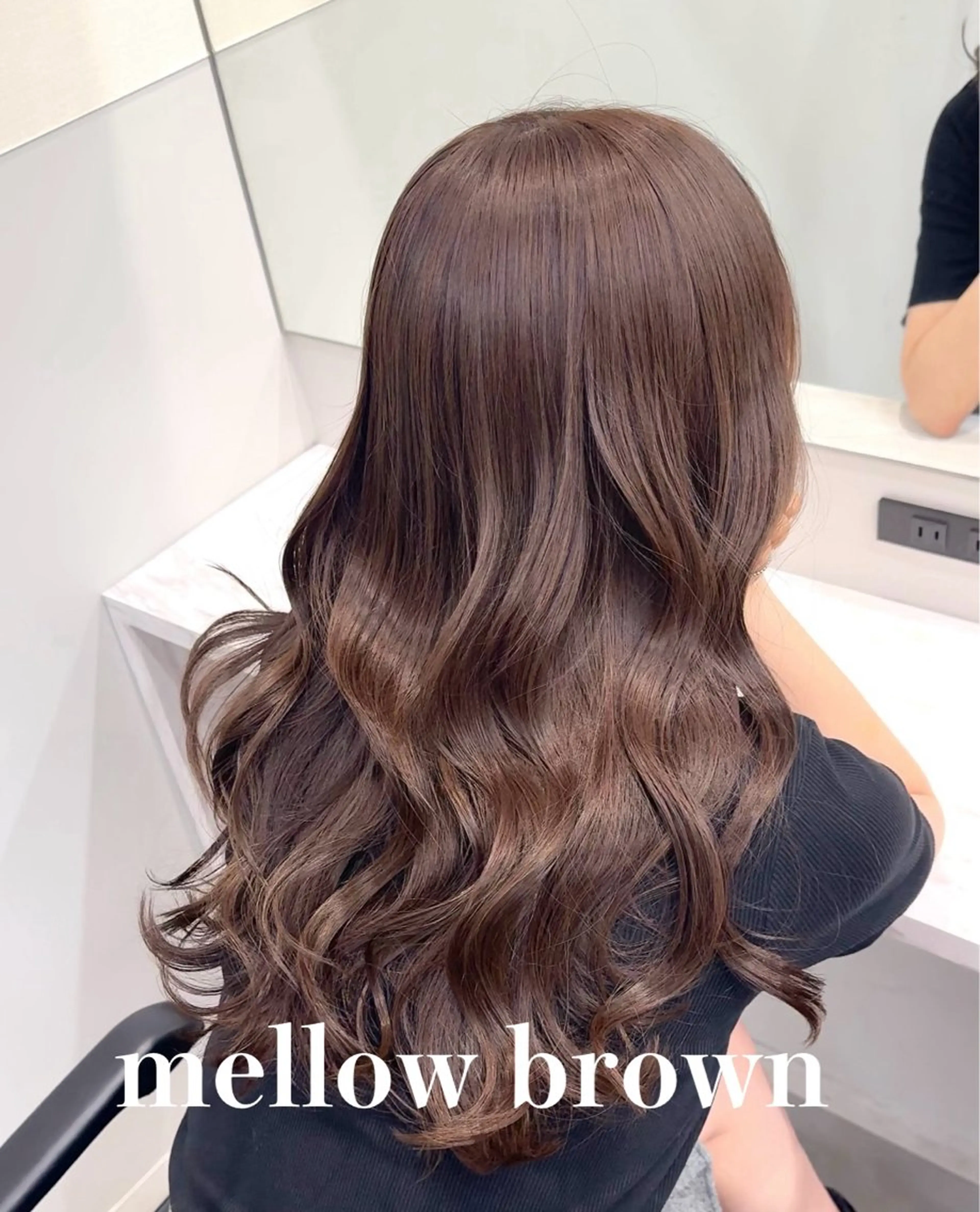 ロング カラー ブラウンカラー 透明感カラー ラベンダーカラー レイヤーカット 🚩東京↔︎長野/ 青木亮太のヘアスタイル