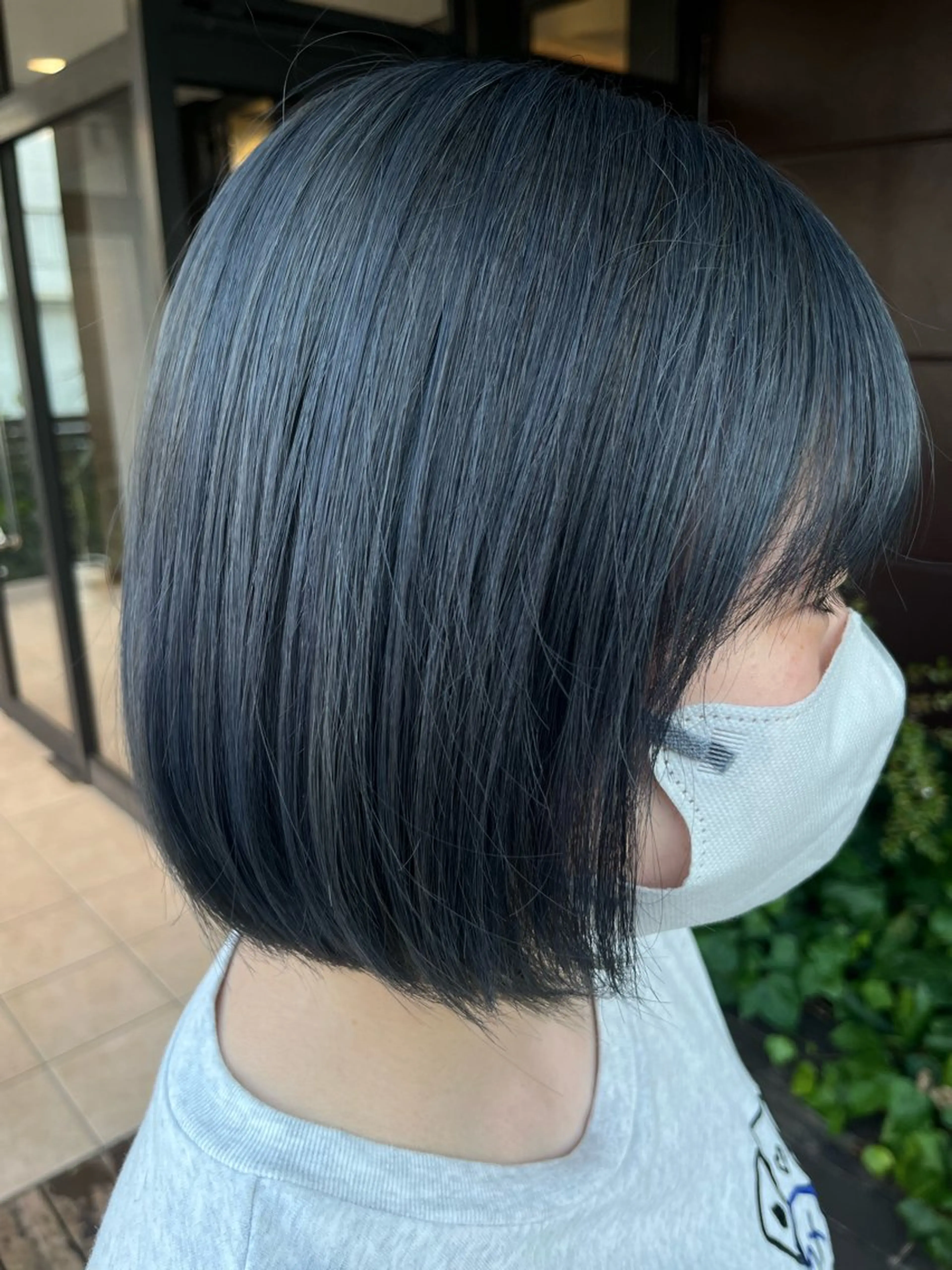 カラー 🩶韓国艶髪🇰🇷 下本夕綺のヘアスタイル