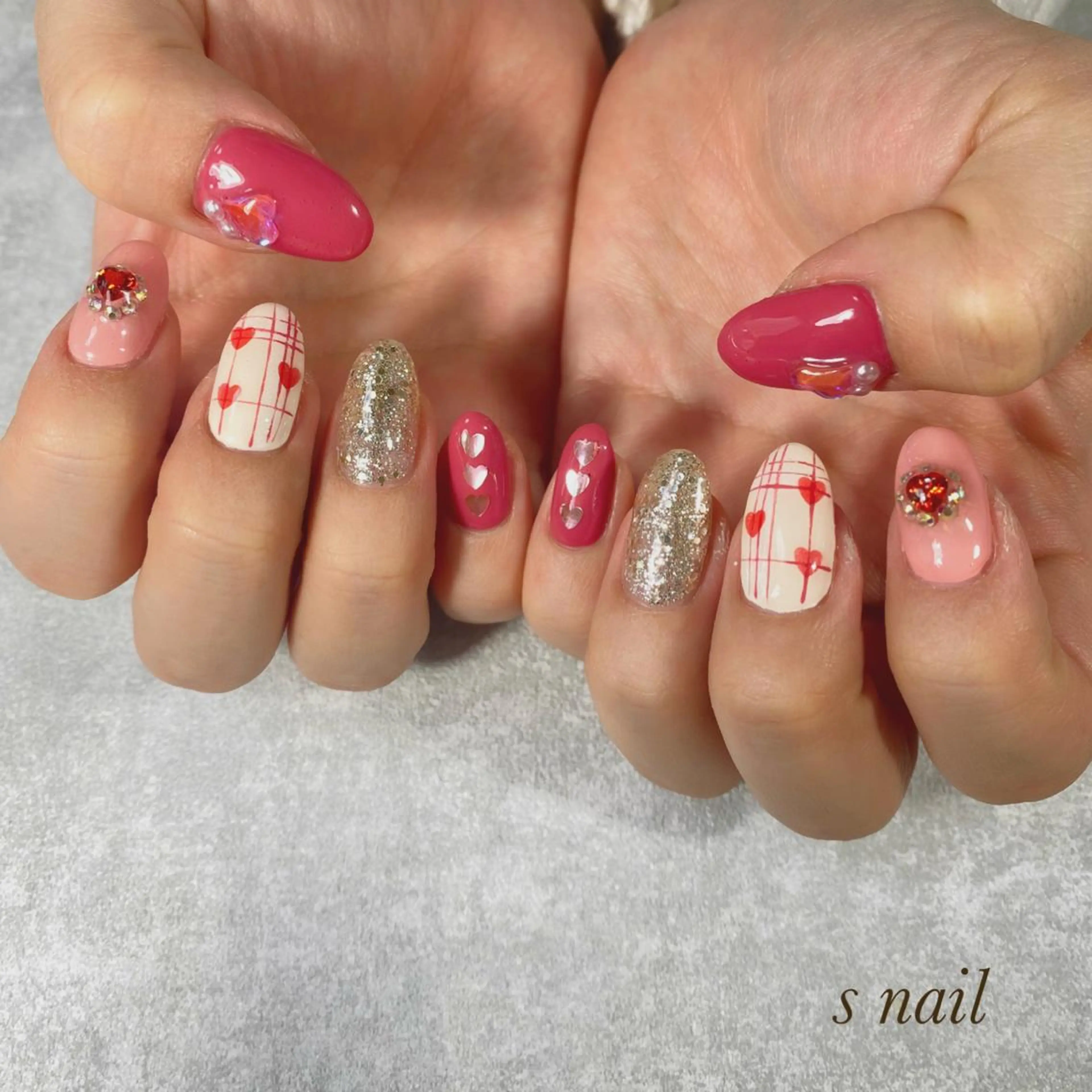 ネイル アートネイル s nail さとよしみゆきのネイルデザイン