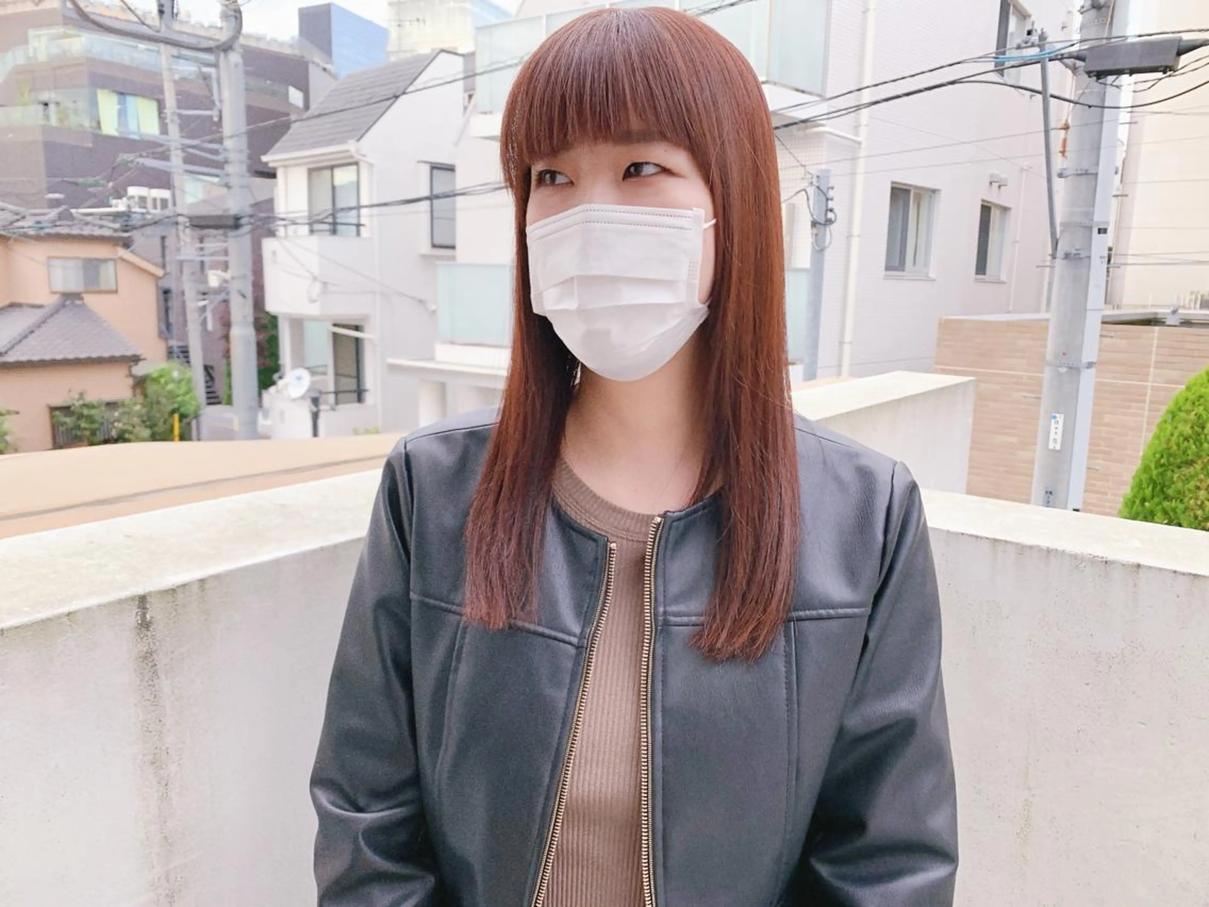 セミロング カラー カット ヘアカラー トリートメント タカハシ ハヤトのヘアスタイル