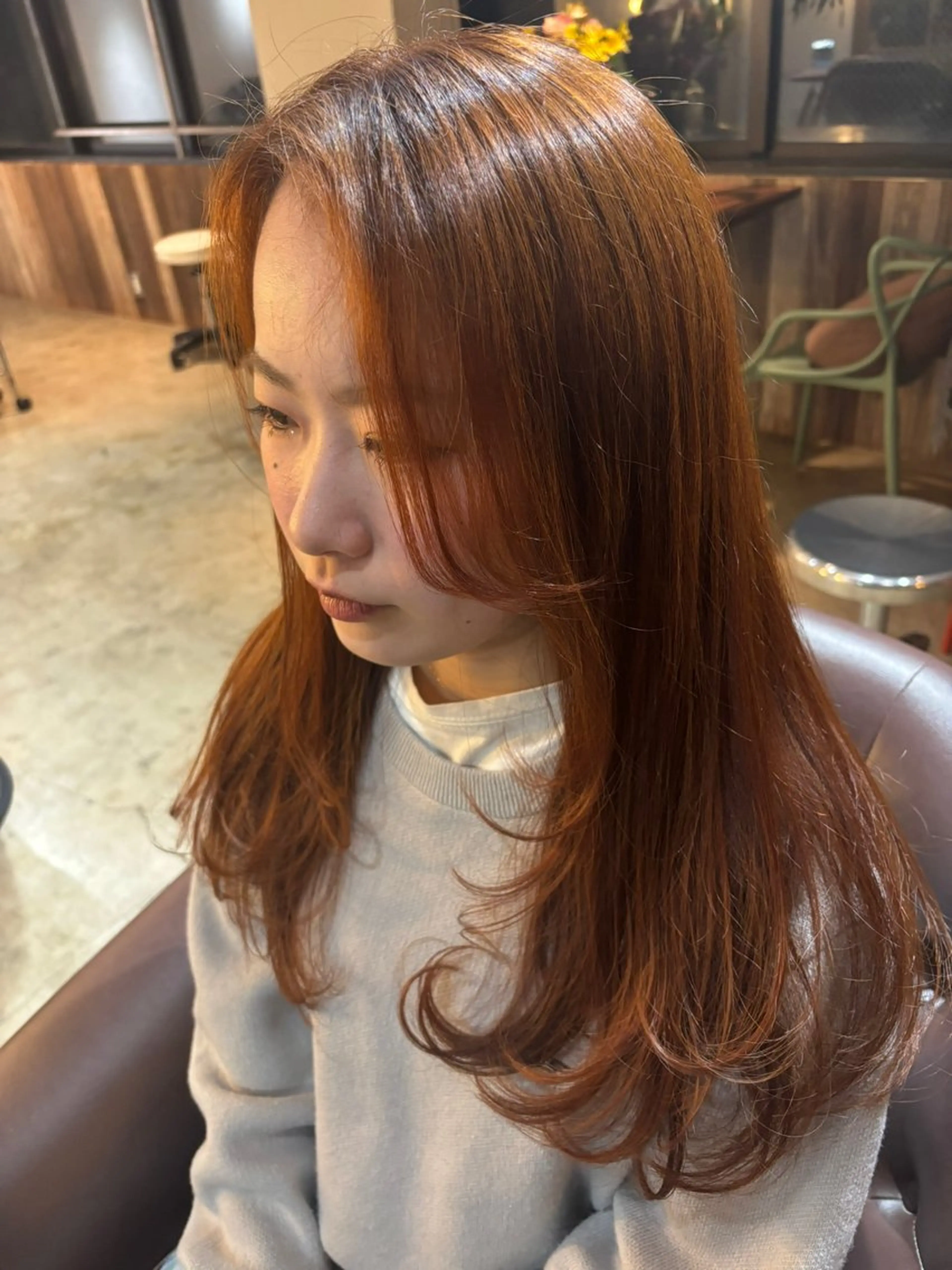 ロング カラー 🌀メンズパーマ🌀 平川海夢のヘアスタイル