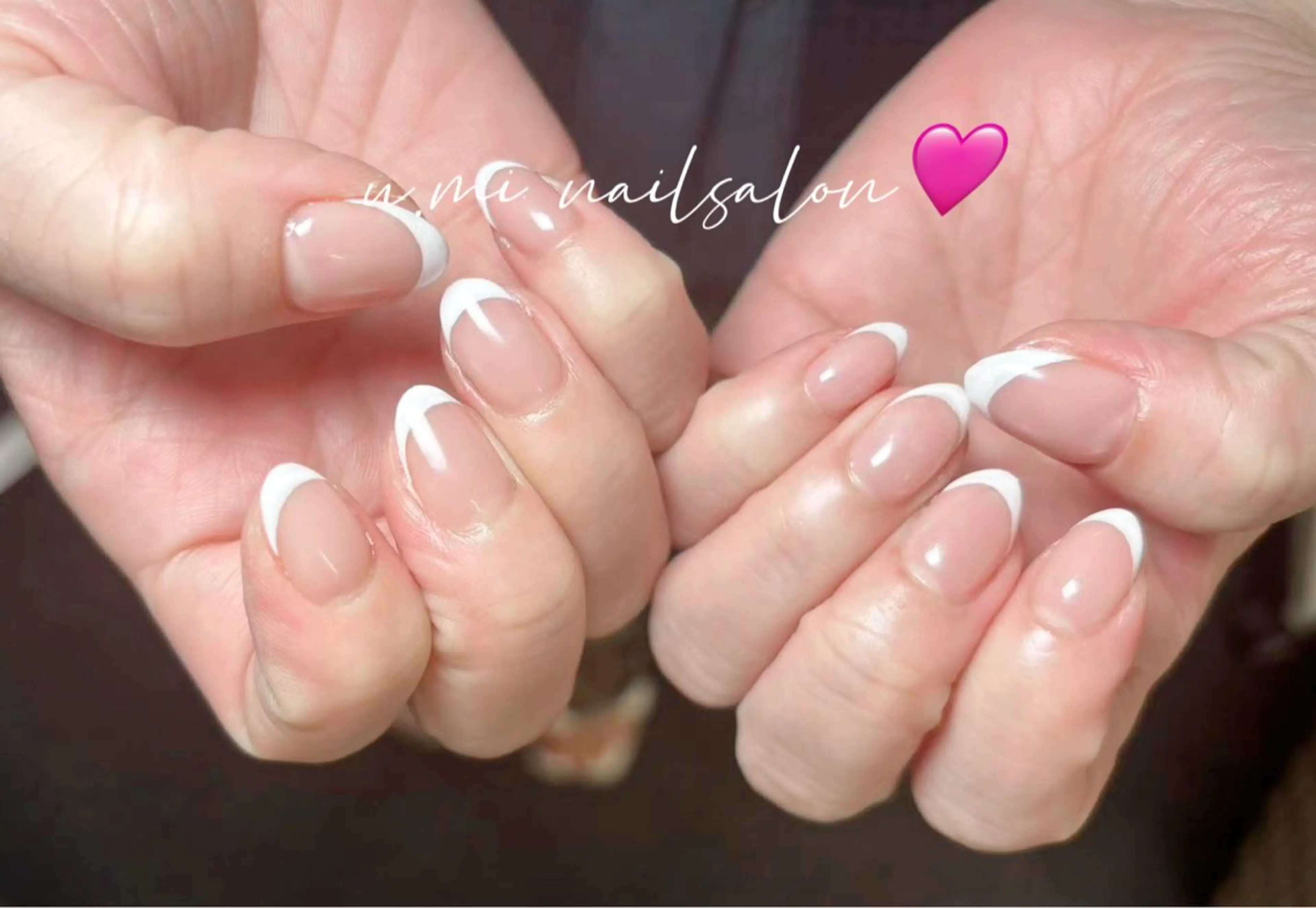 ネイル フレンチネイル U·Mi nail salon所属・U·MI 上野御徒町店のネイルデザイン