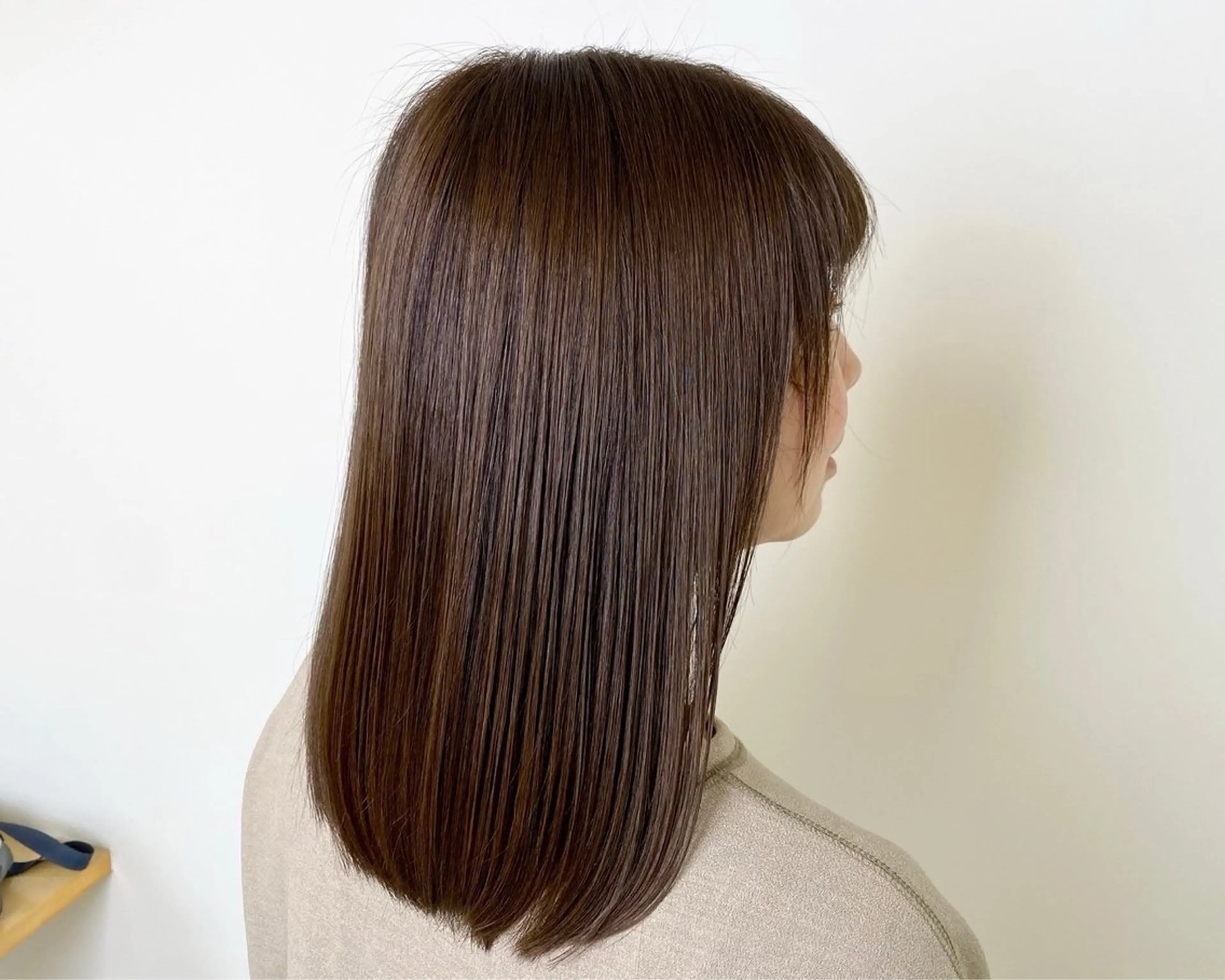 セミロング 透明感ダブルカラー/ 諸岡ひばりのヘアスタイル