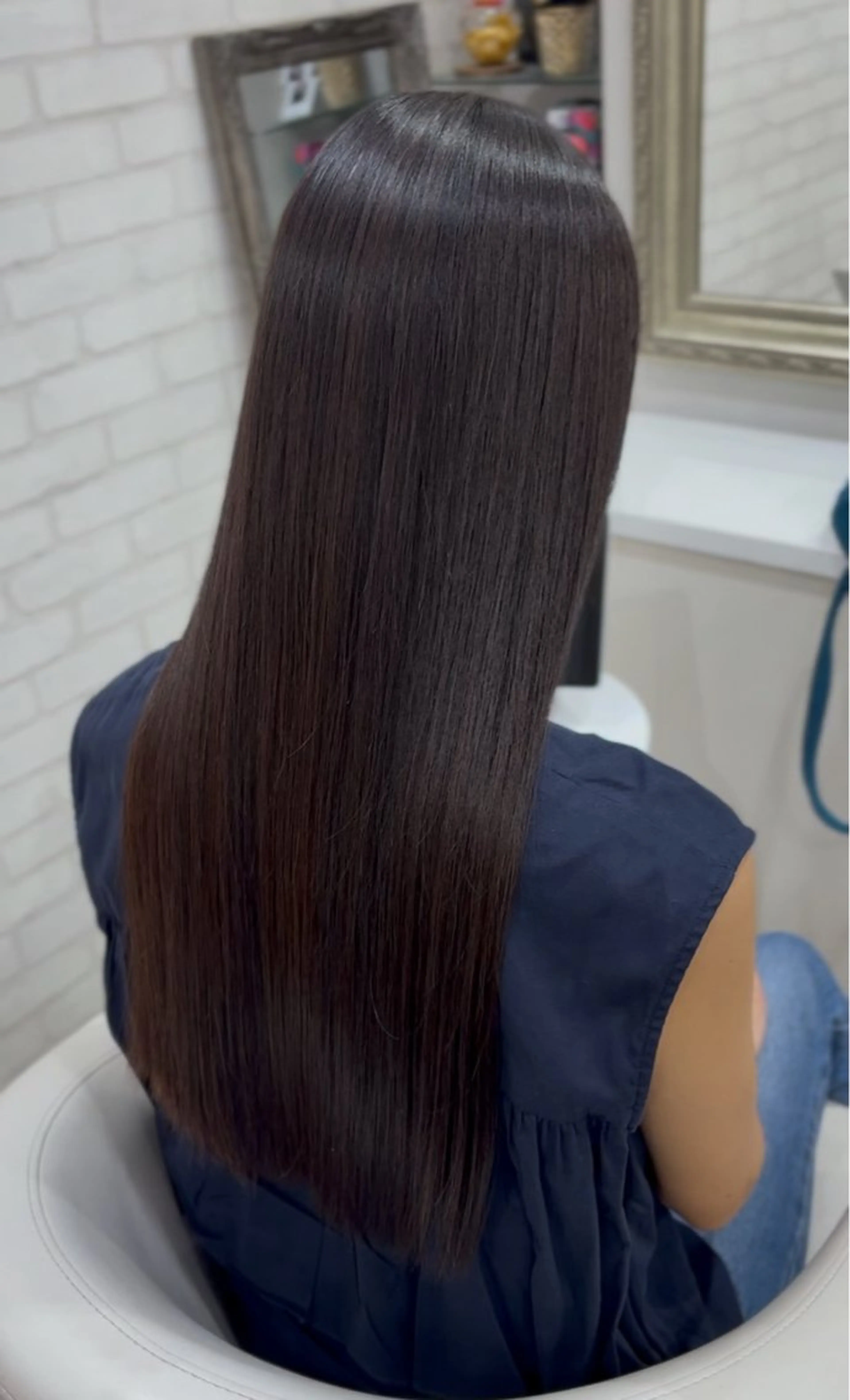 ロング 縮毛矯正 縮毛矯正 【TAKAYA】🌸 縮毛矯正専門店のヘアスタイル