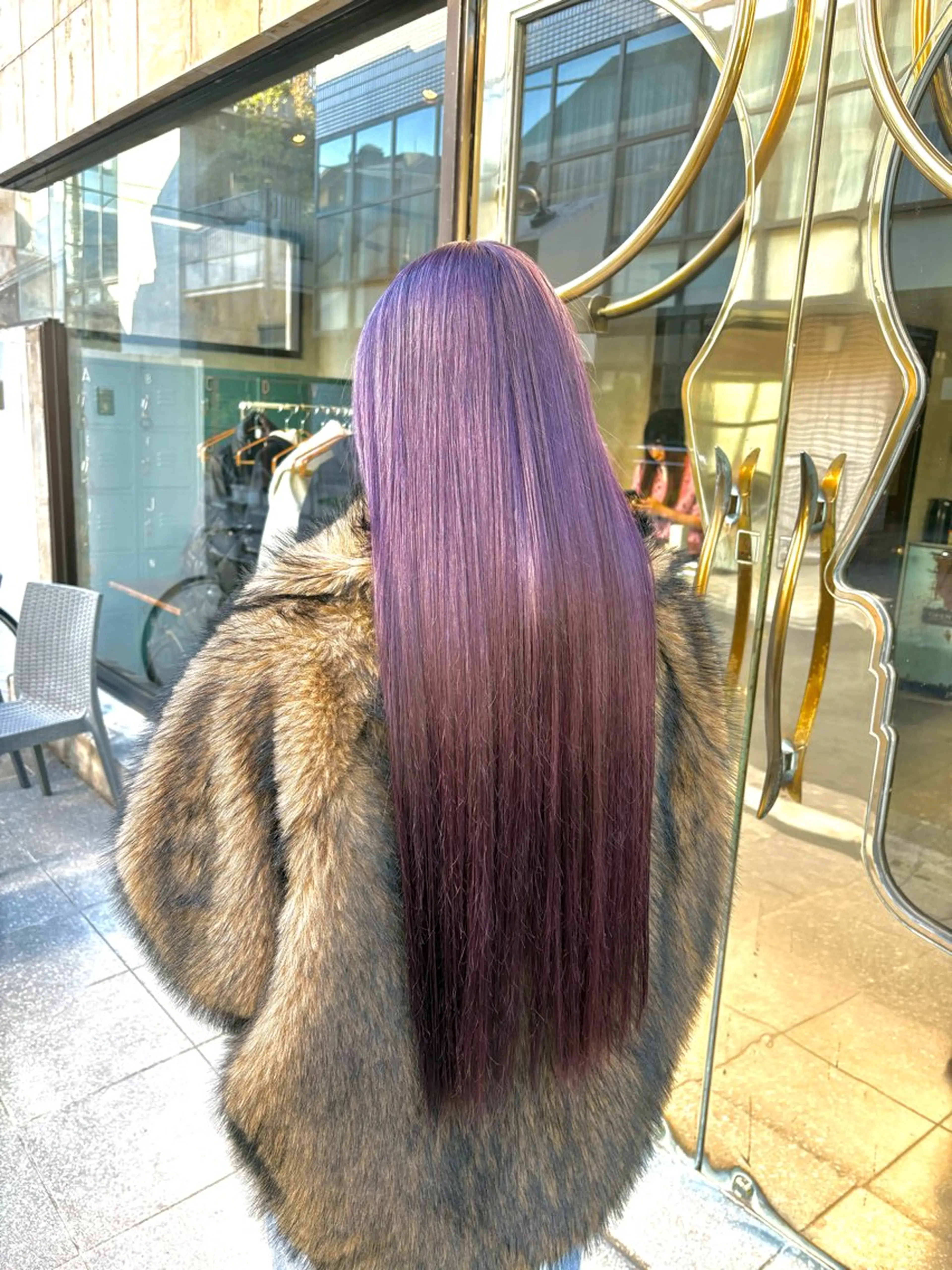 ロング カラー ヘアカラー 🦋韓国/暖色カラー RENA🦋のヘアスタイル