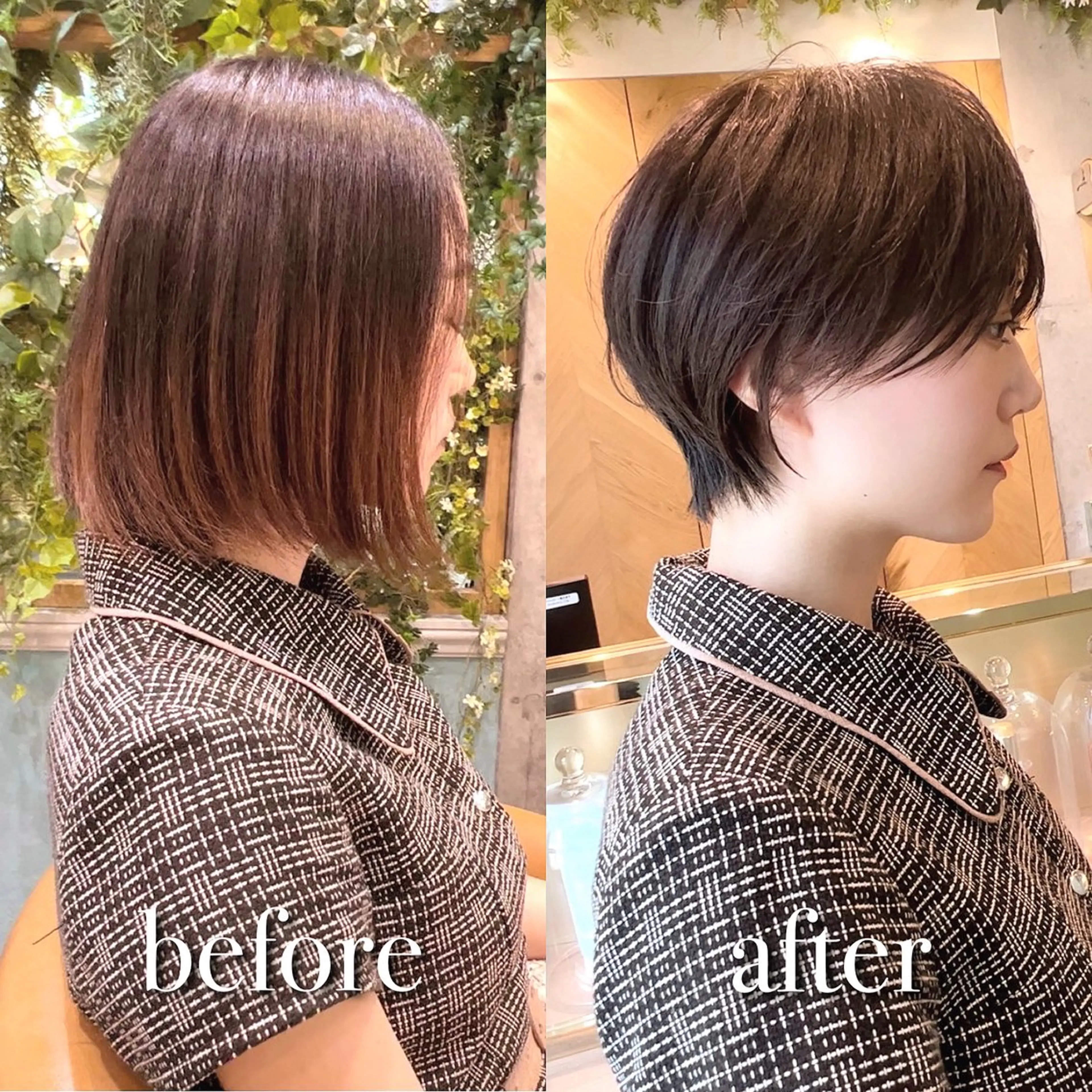 ショート 林 飛夕也のヘアスタイル