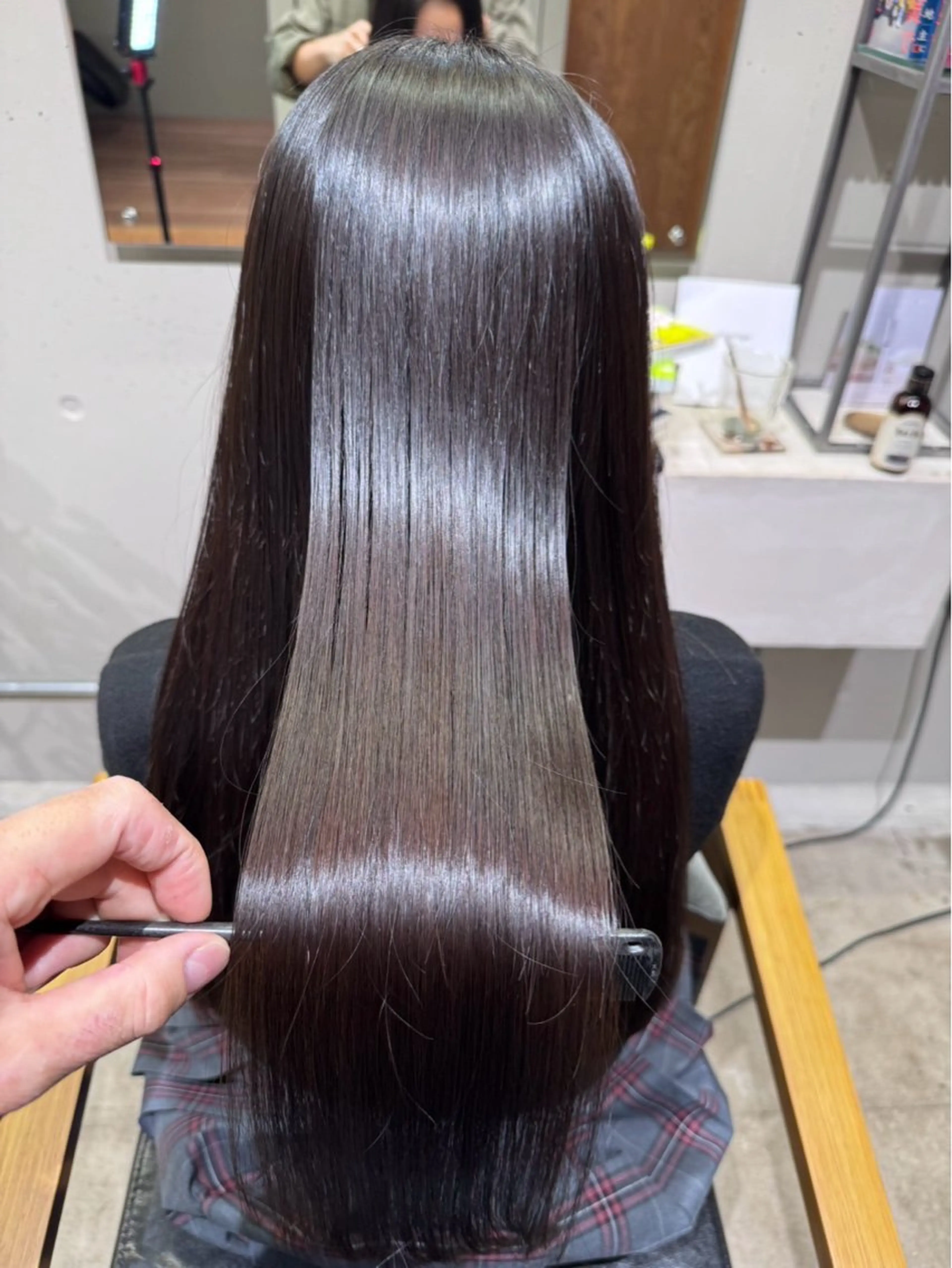 縮毛矯正+トリートメント3stepの写真