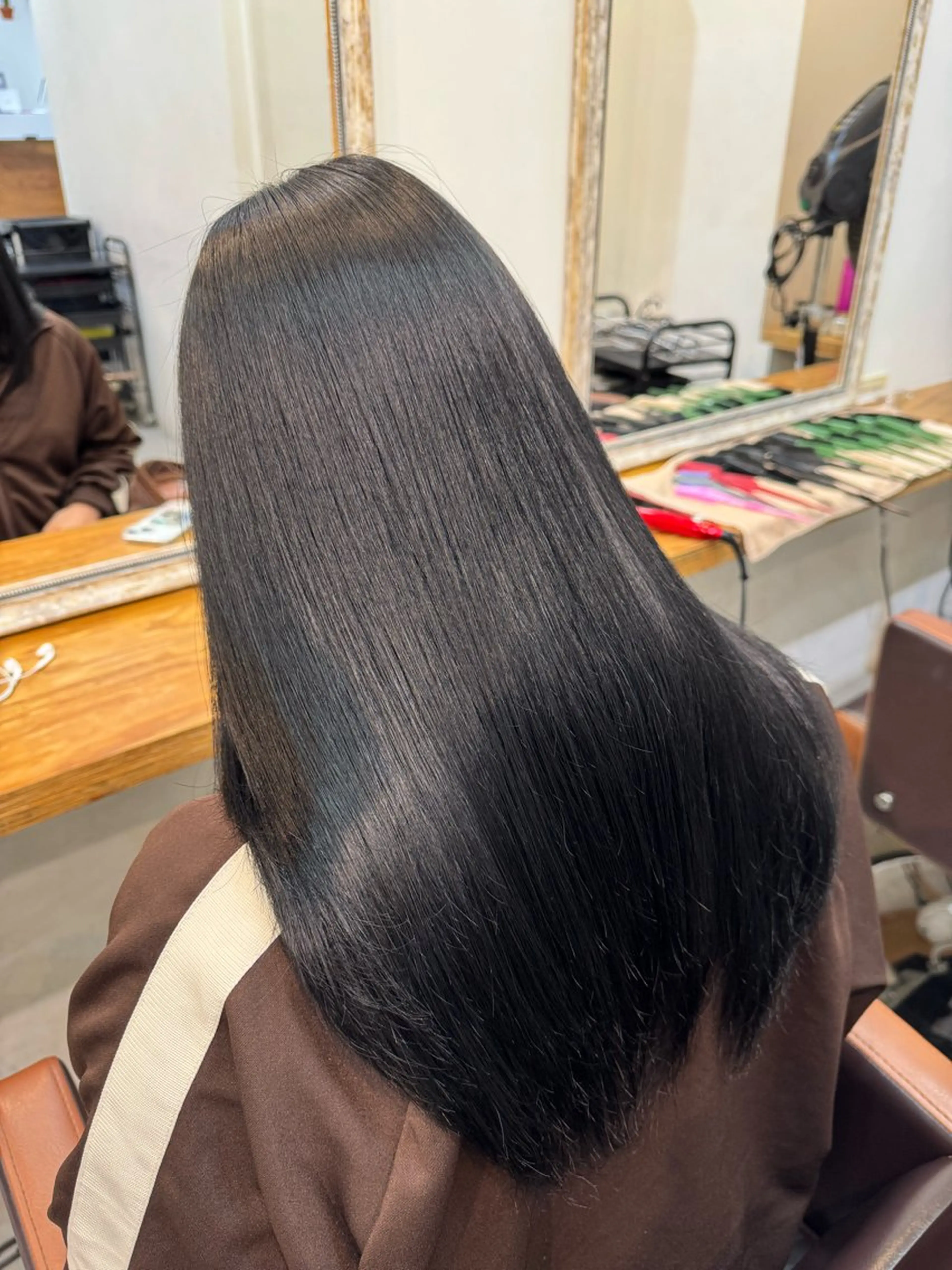 ロング カラー トリートメント ヘアカラー トリートメント ✄﻿カットモデル募集 /髪質改善✨️翔琉のヘアスタイル