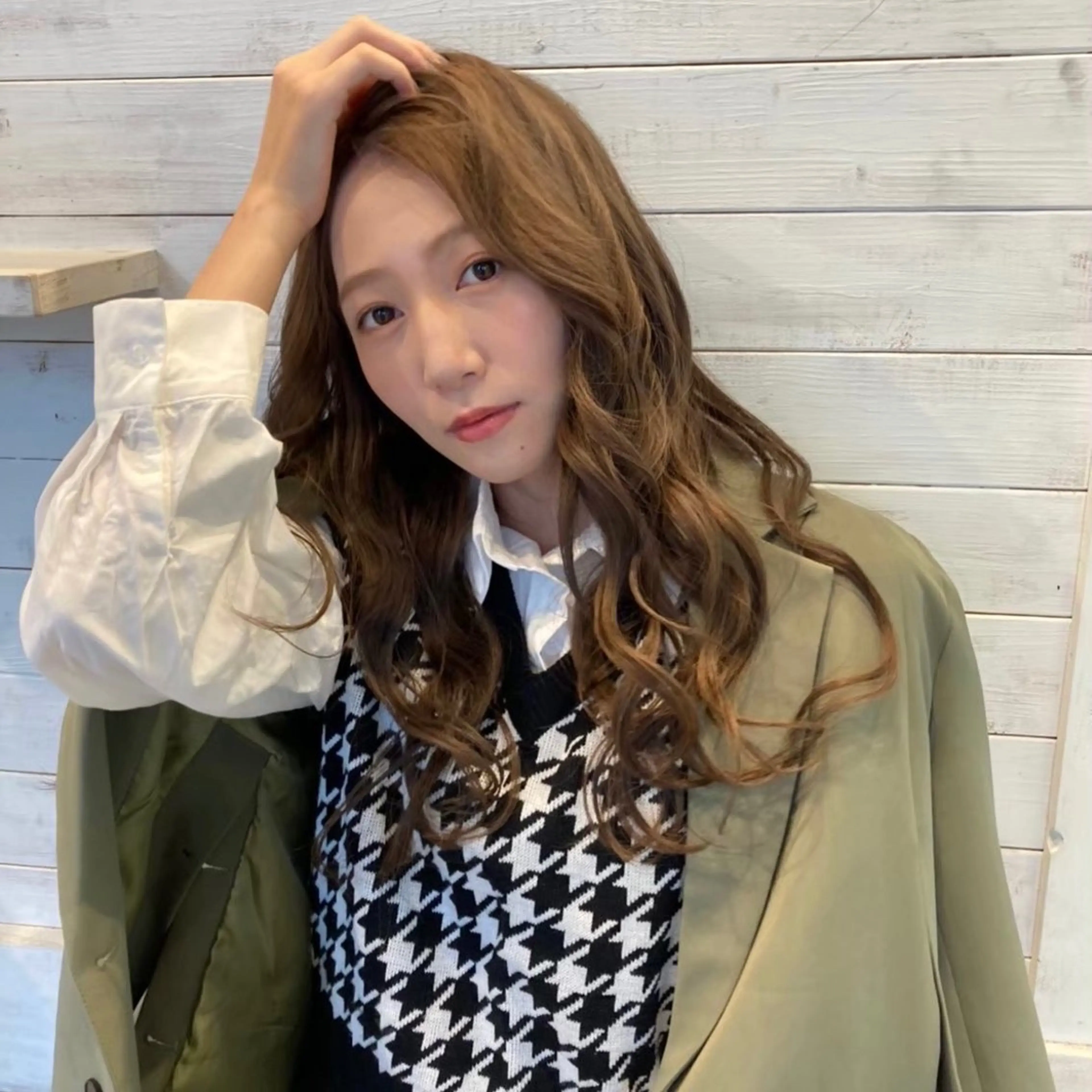 ロング ヘアアレンジ 青田 明日海のヘアスタイル