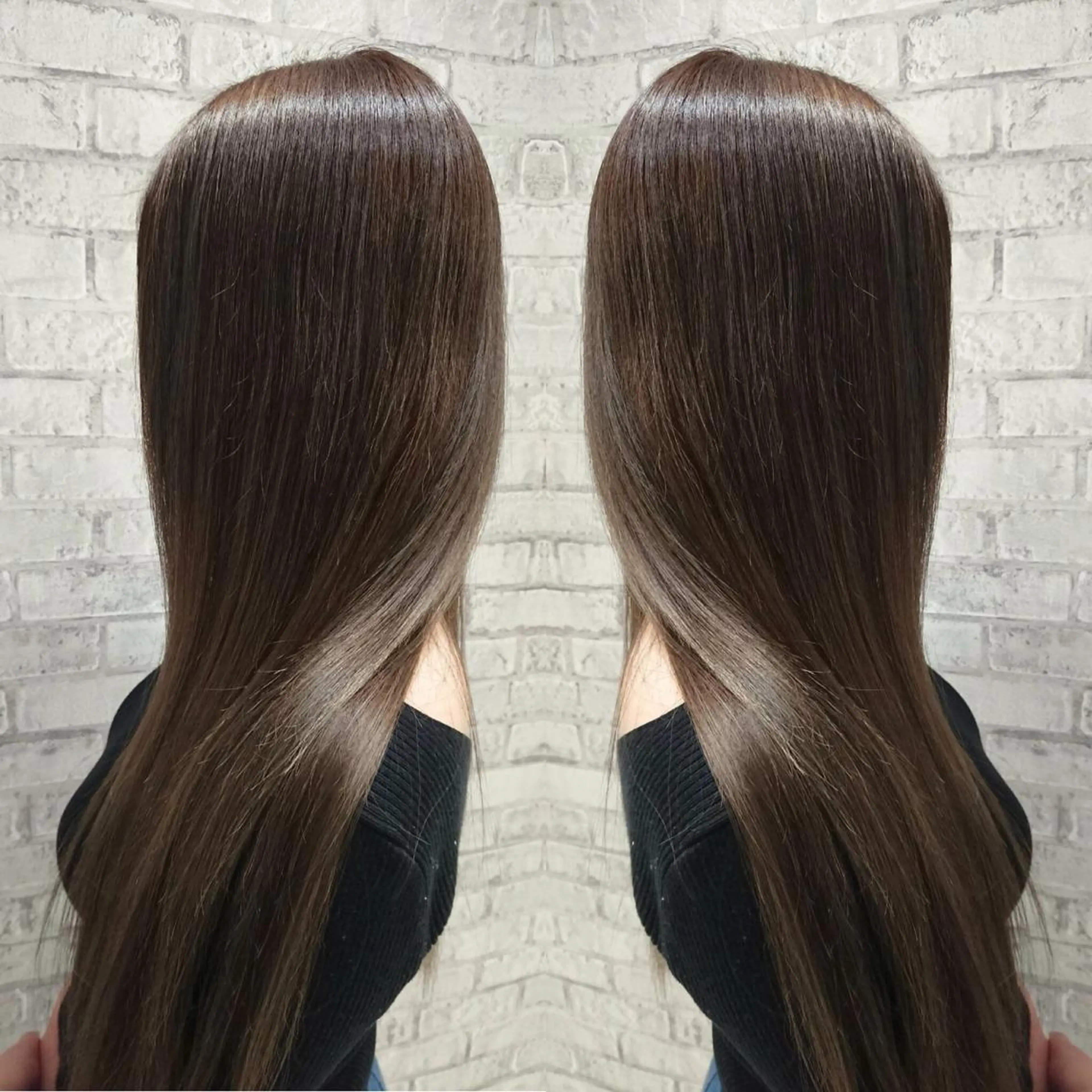 ロング EARTH 越谷店のヘアスタイル