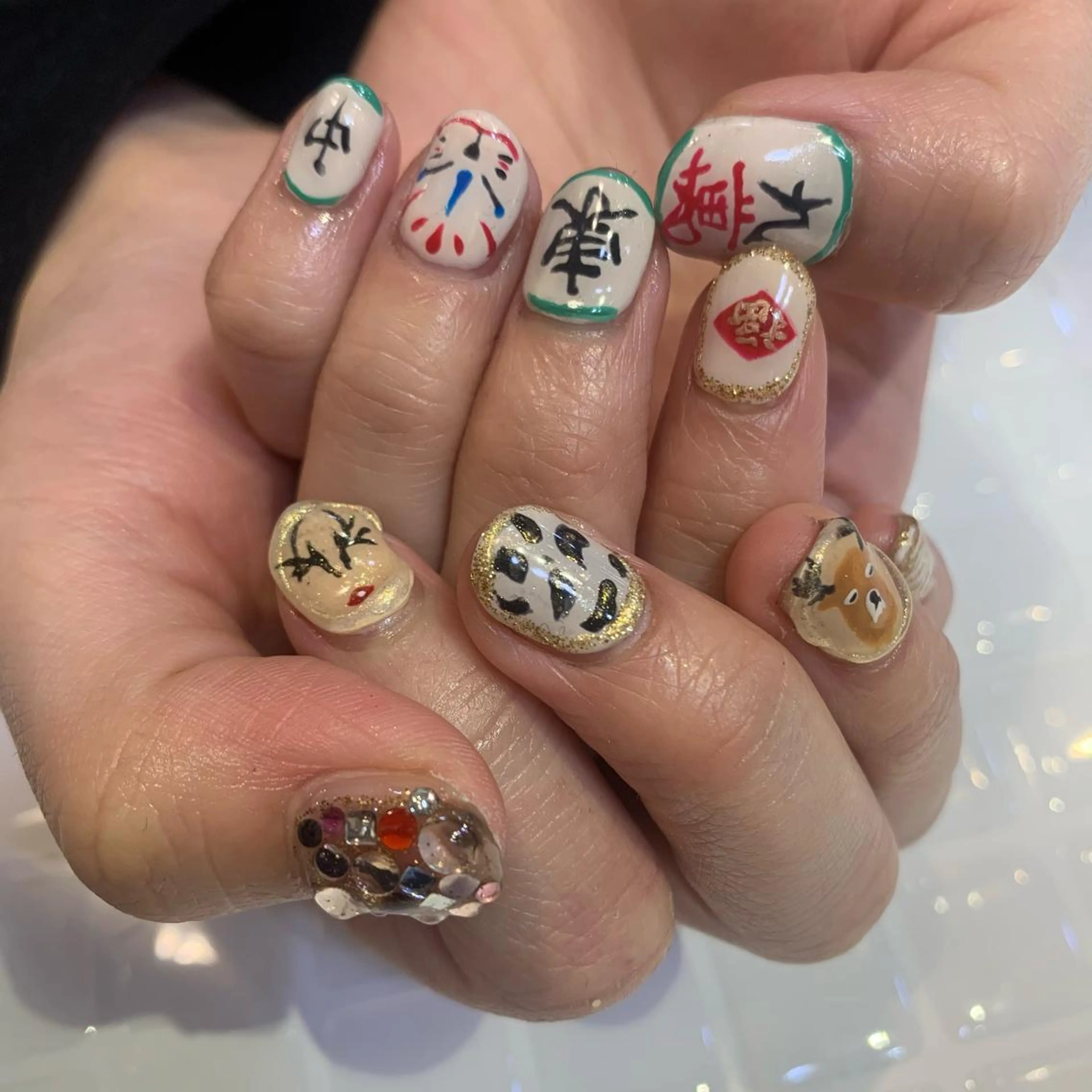 ネイル アートネイル 韓国ヘア🦋 MIYUのヘアスタイル