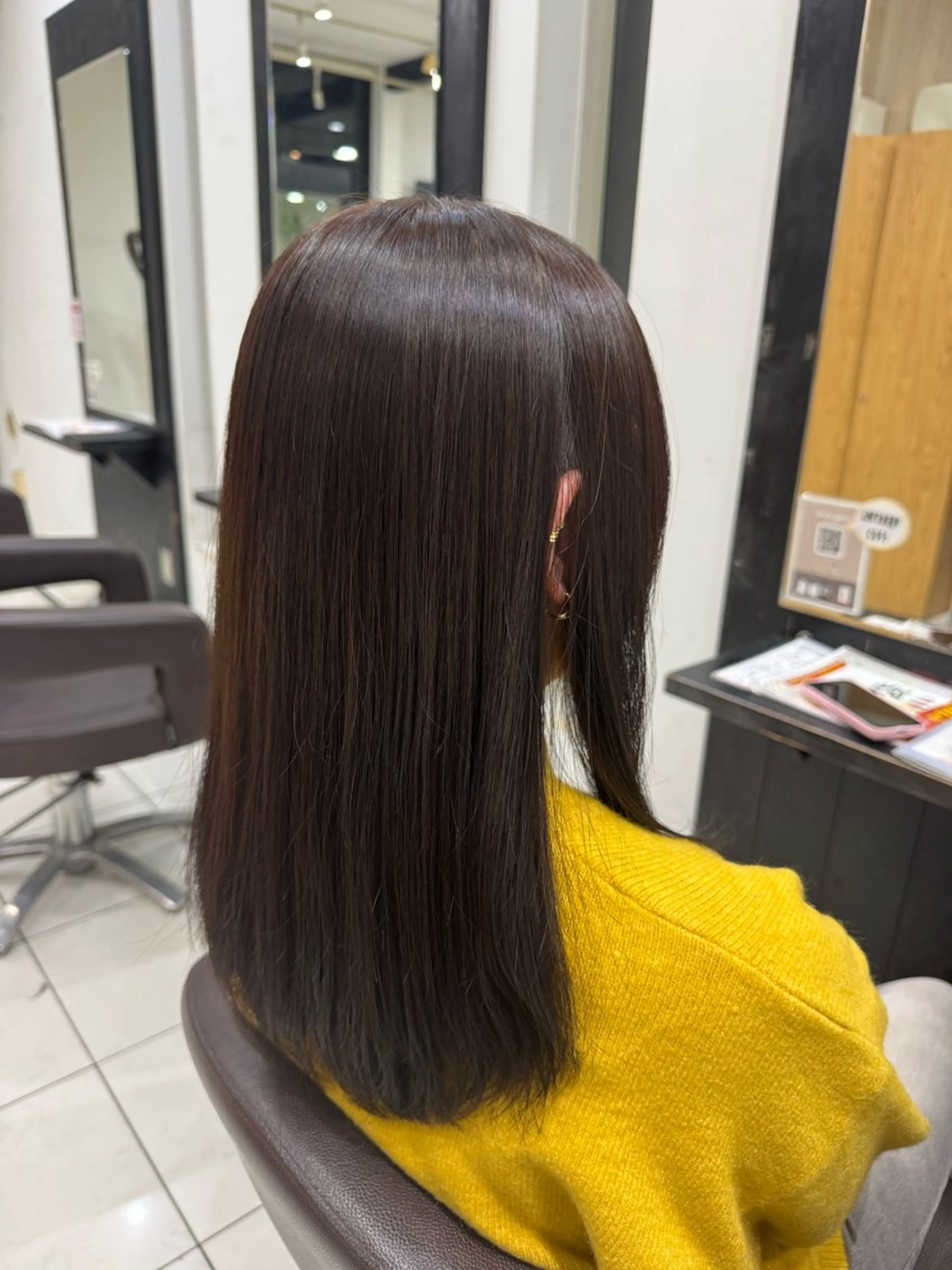 セミロング 仲田 慶貢のヘアスタイル