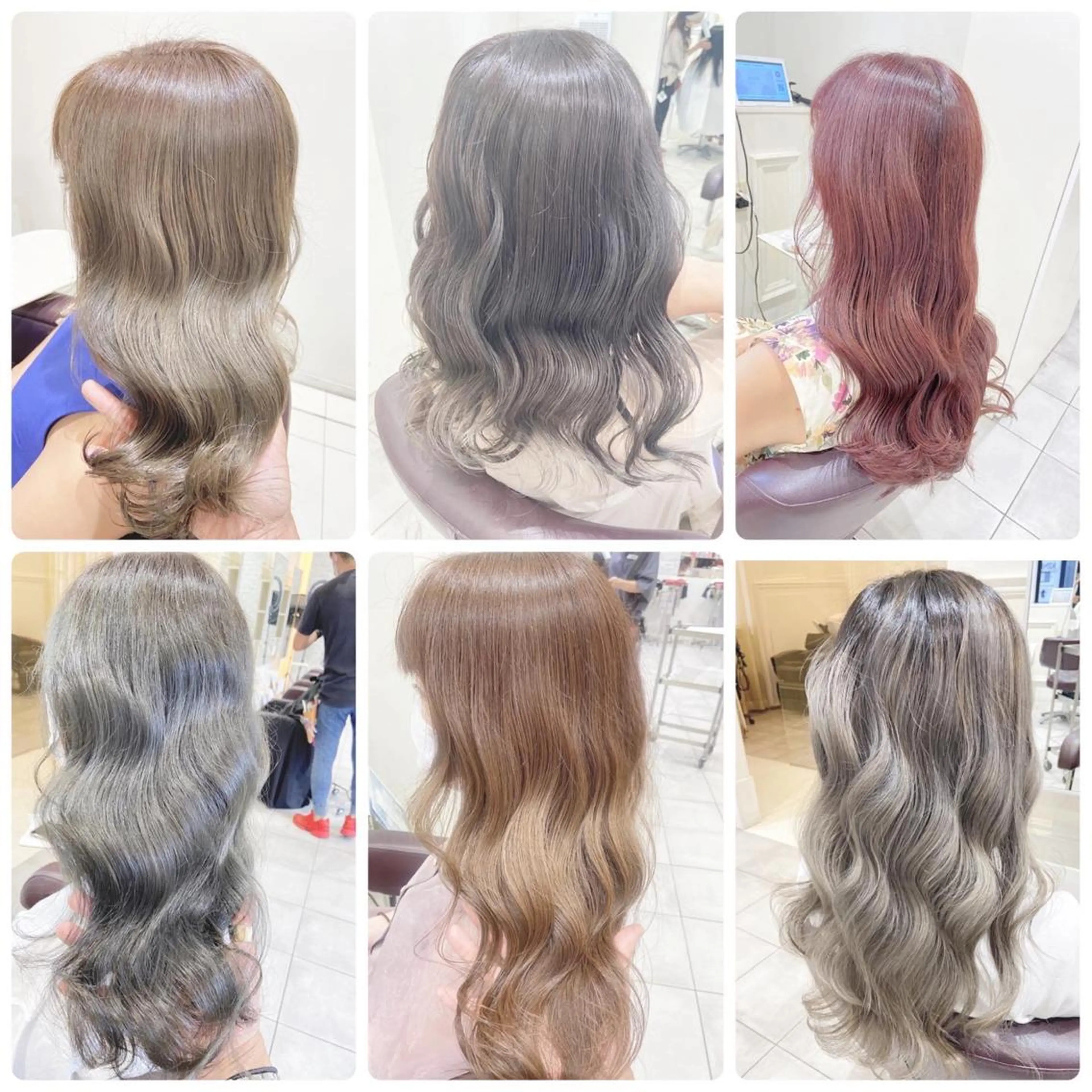 ロング カラー カット ヘアカラー トリートメント 韓国/色気/レイヤー /avance天王寺のヘアスタイル