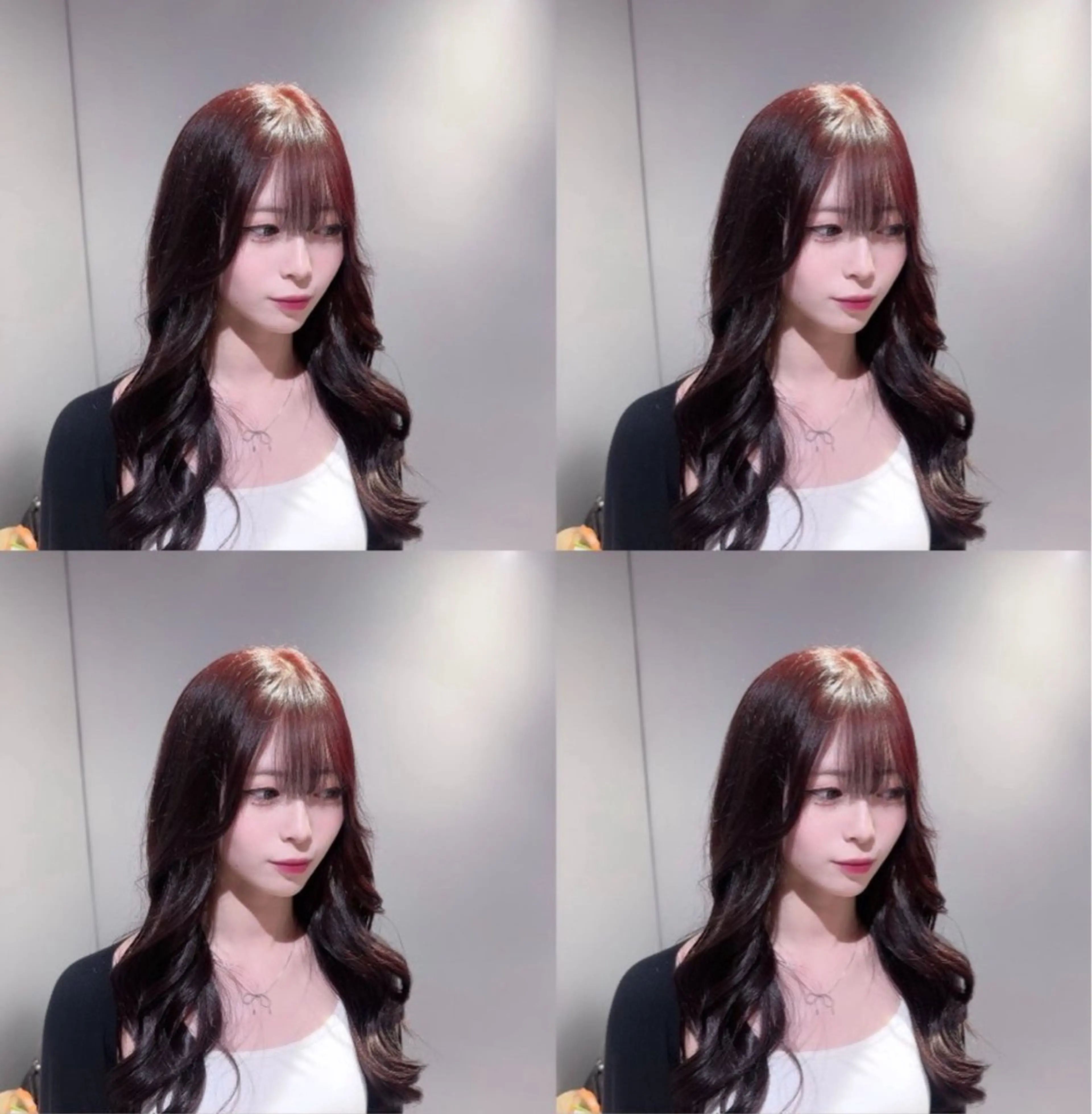 ロング カラー 透明感×髪質改善× エクステそうまのヘアスタイル