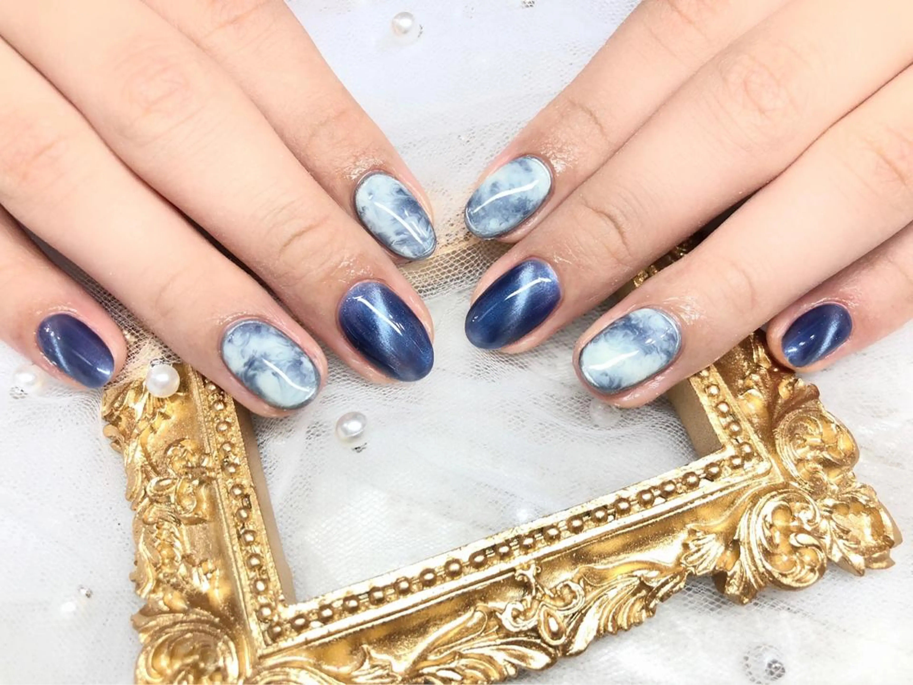 ネイル ハンドネイル マジックミラー所属・マジック ミラーのネイルデザイン