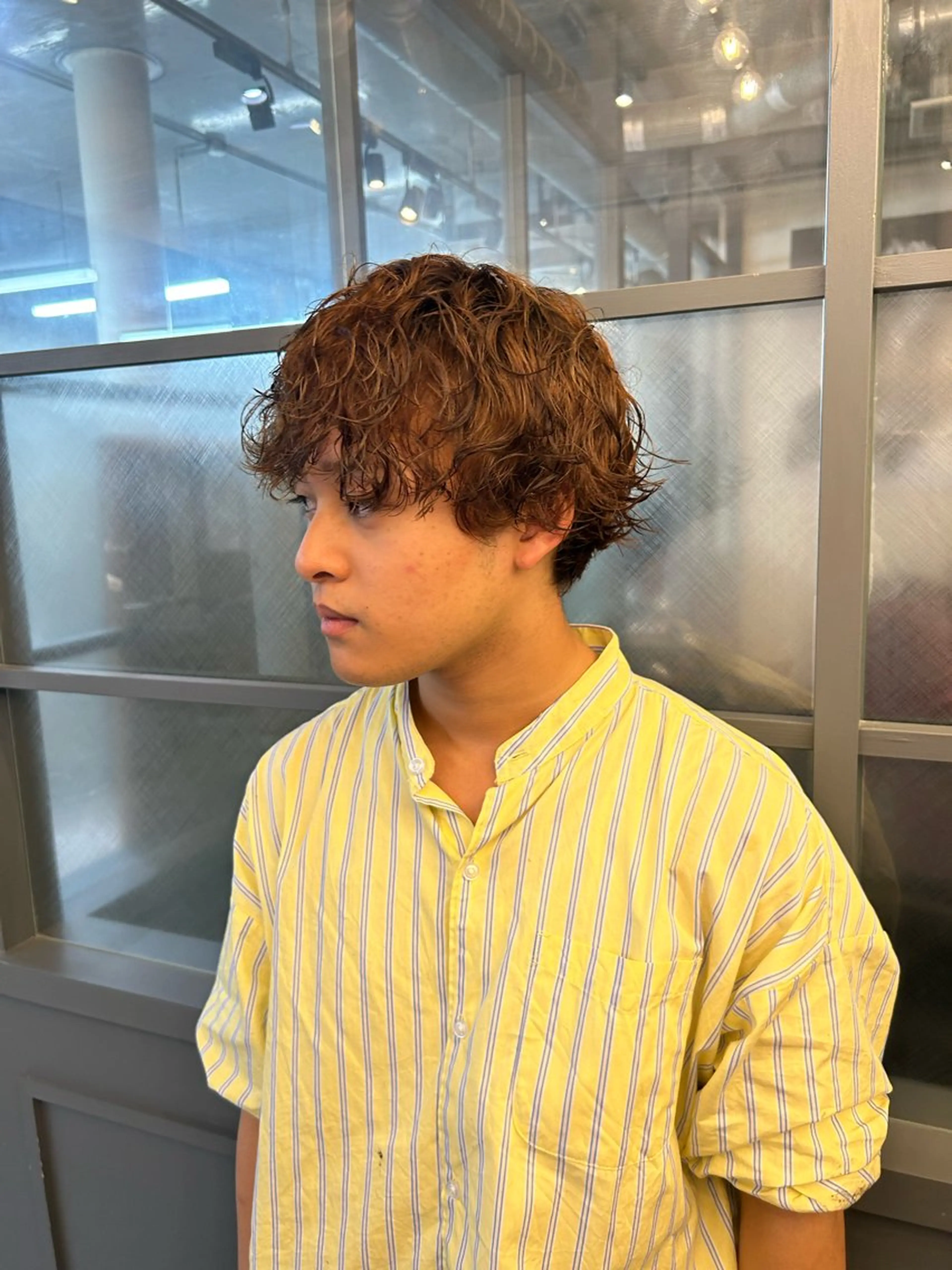 パーマ パーマ トリートメント すずき さくやのヘアスタイル