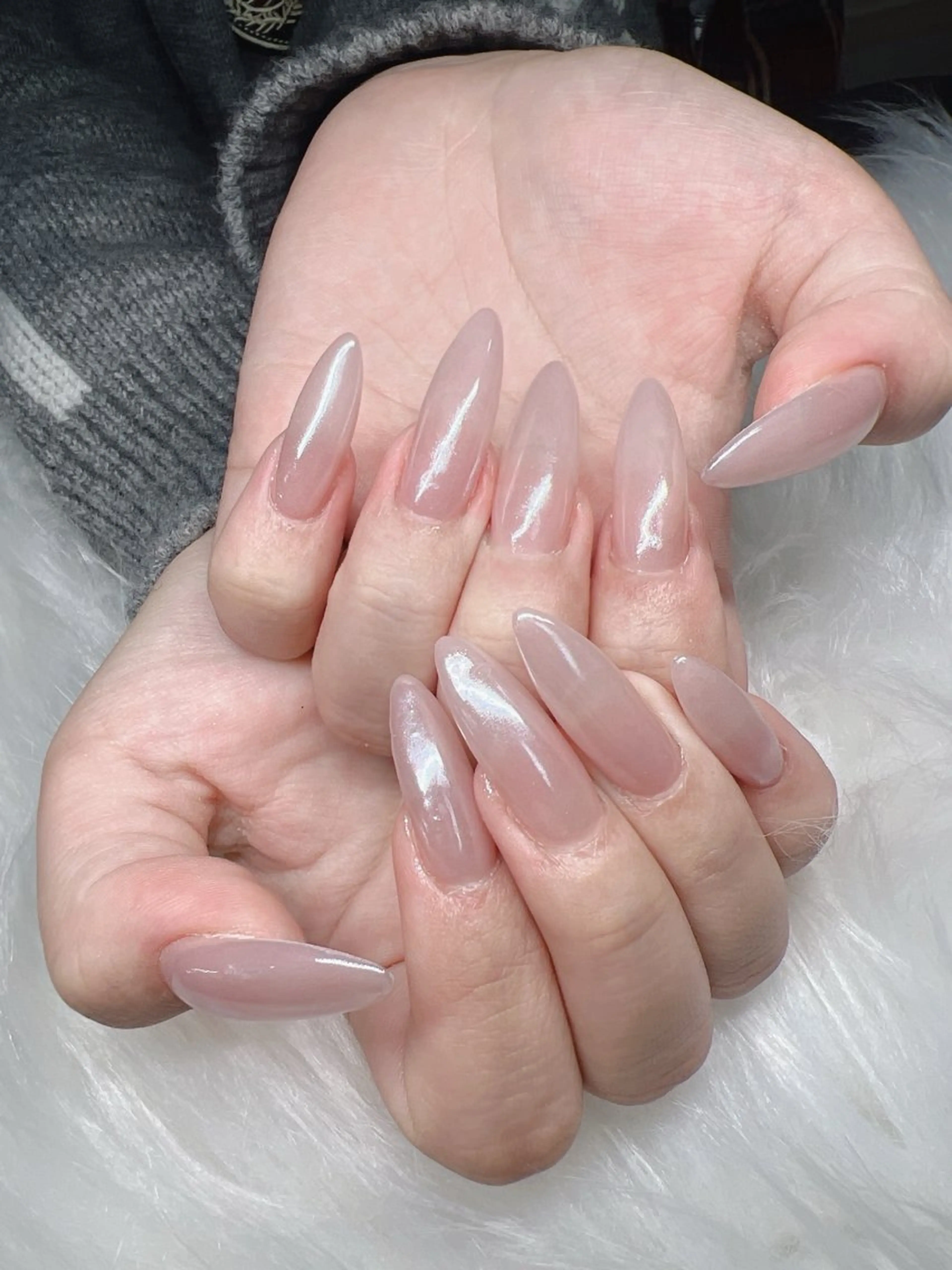 ネイル ハンドネイル Lee Nails チップ長さだし専門店のネイルデザイン