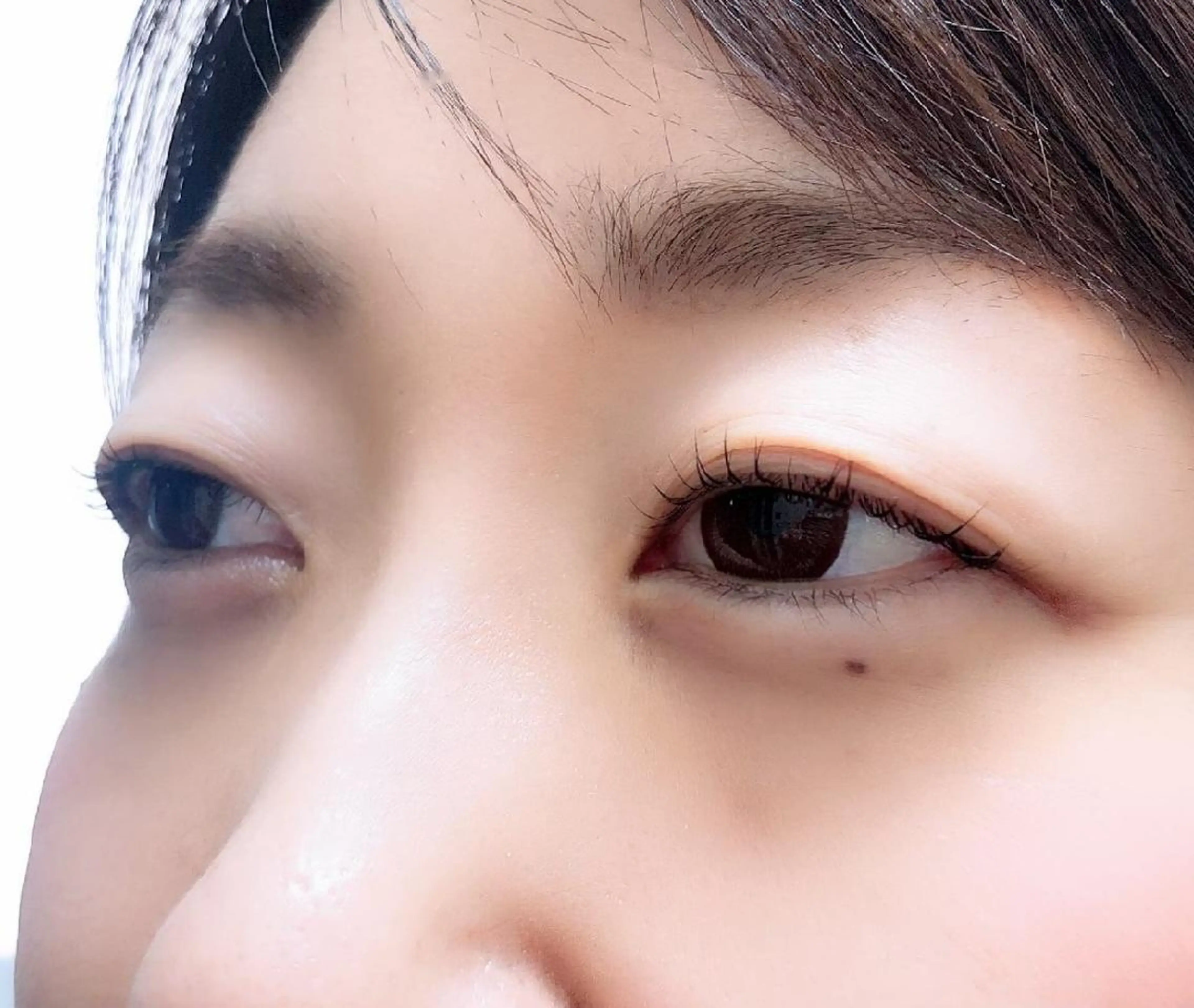 マツエク・マツパ 付け放題 フラットラッシュ ナチュラル まつげパーマ 一重×まつ毛パーマ マツパ 吉岡 ゆうなのマツエク・マツパデザイン