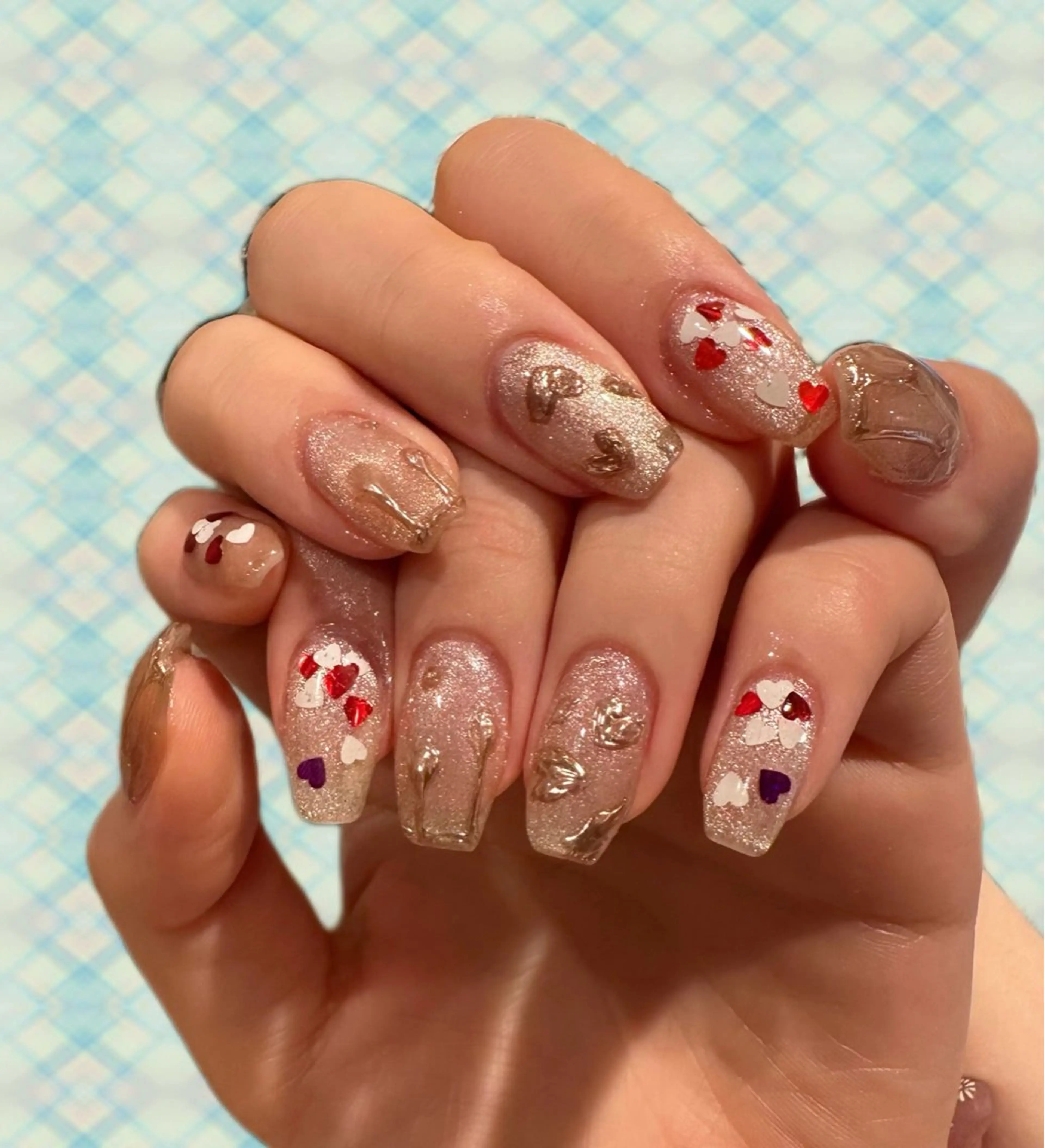 ネイル ハンドネイル 菜 菜のネイルデザイン