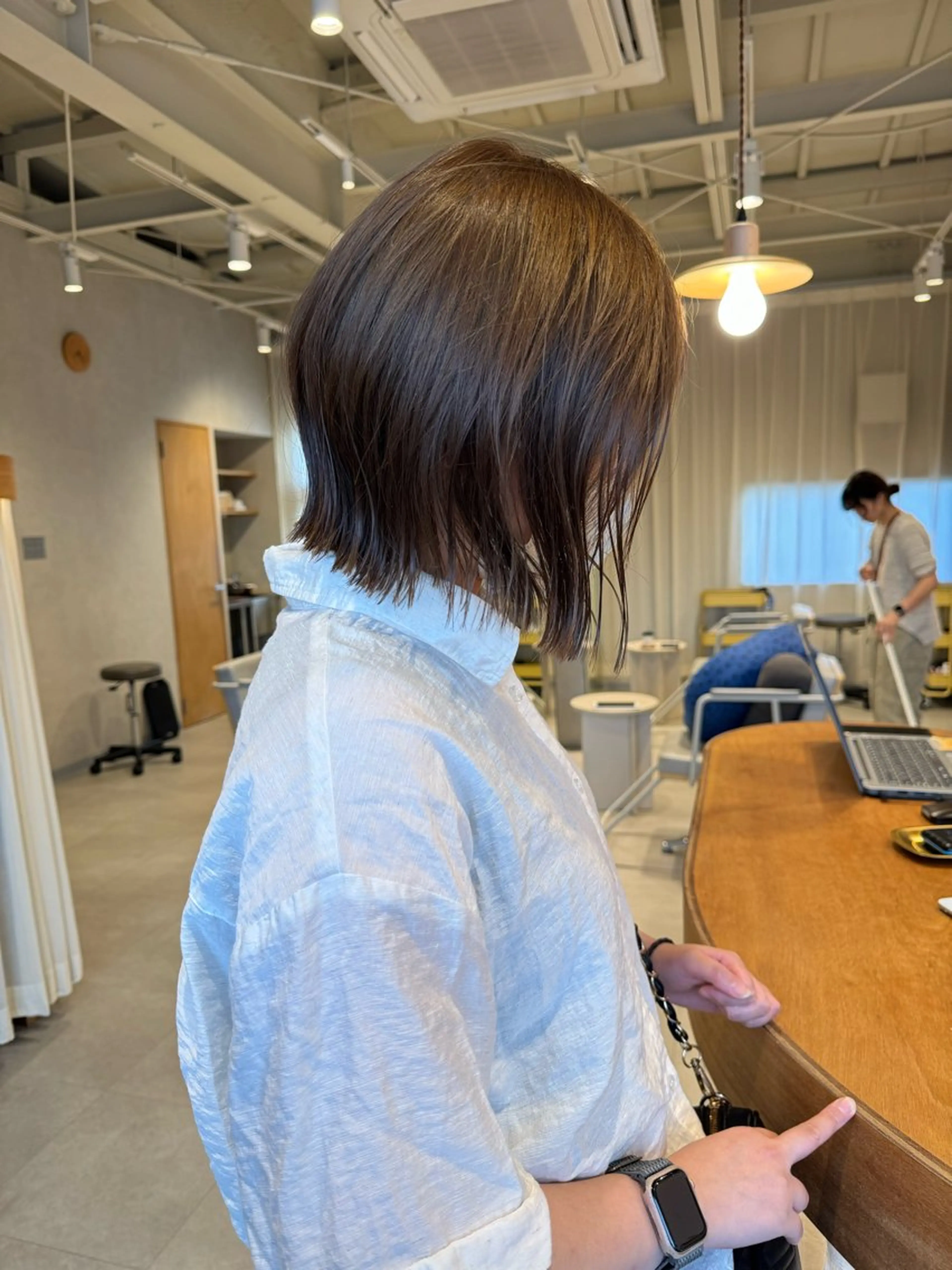 ショート カラー カット ヘアカラー トリートメント レイヤー/ボブパーマ /垢抜け/タクミのヘアスタイル