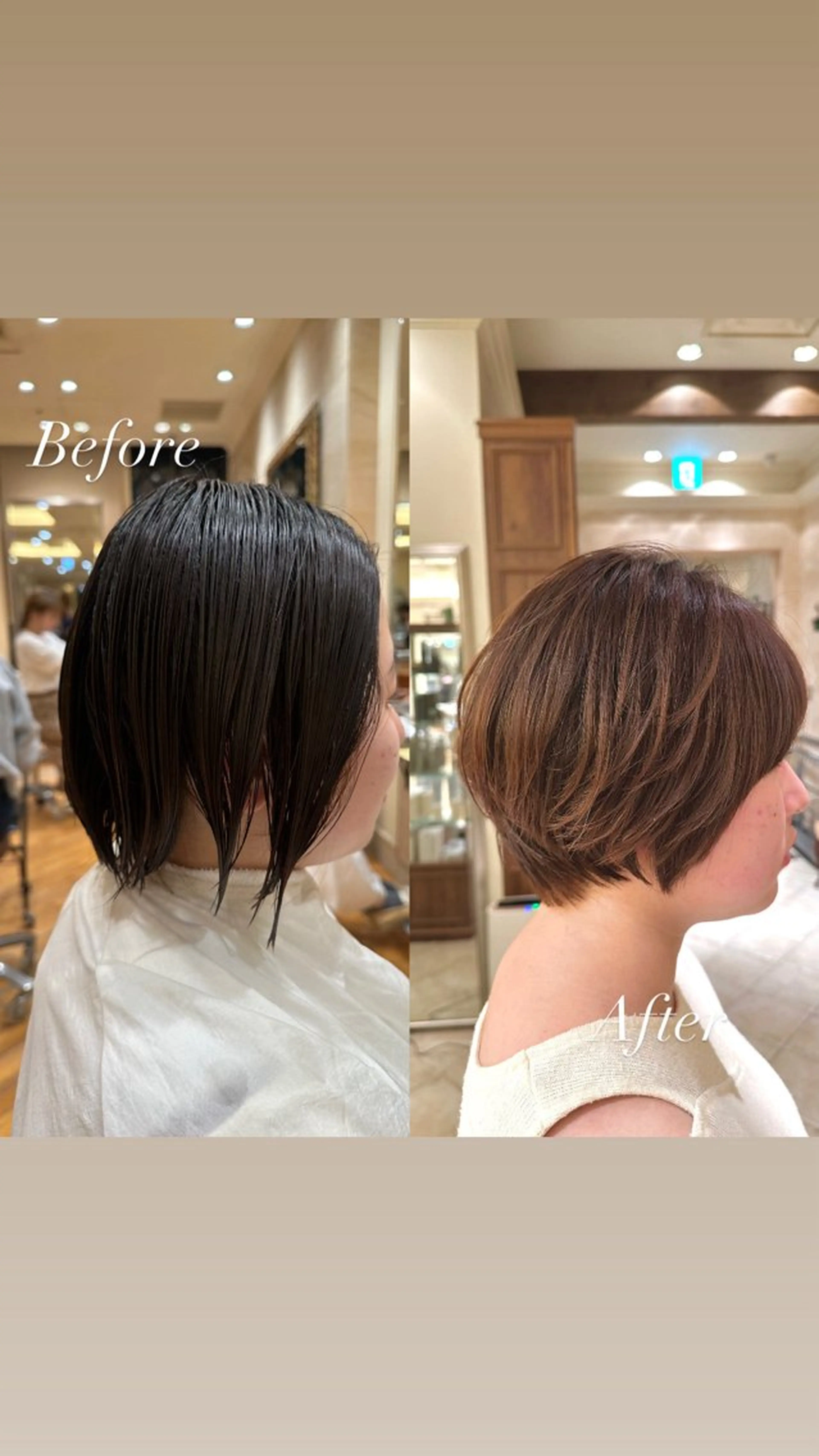 ショート ボブ 顔周りカット サイドバング 小顔カット BEAUTRIUM 265所属・カットモデル/ 大森弘貴のヘアスタイル