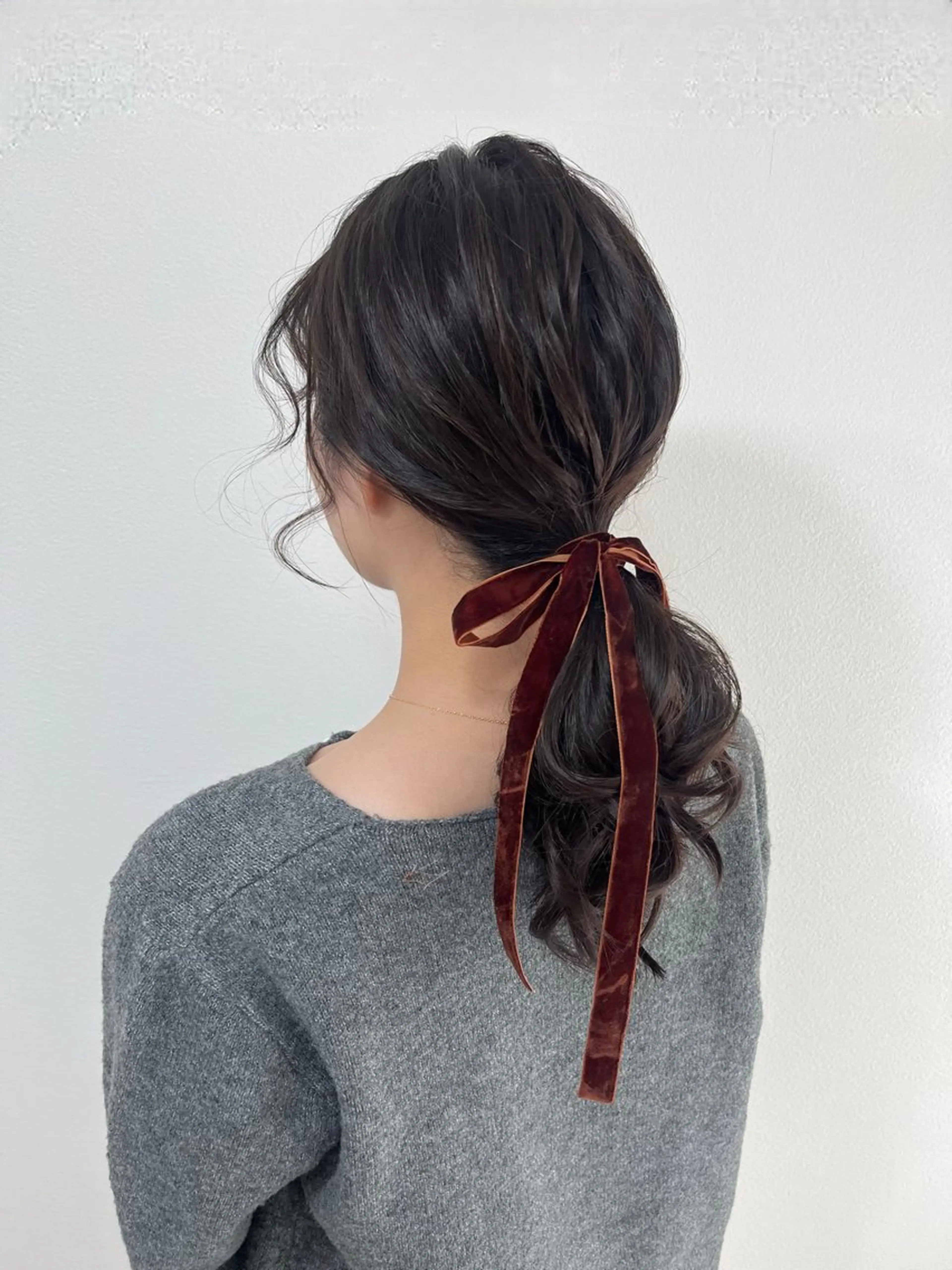 ミディアム ヘアアレンジ ヘアセット ヘアセットサロン /上坪愛美のヘアスタイル