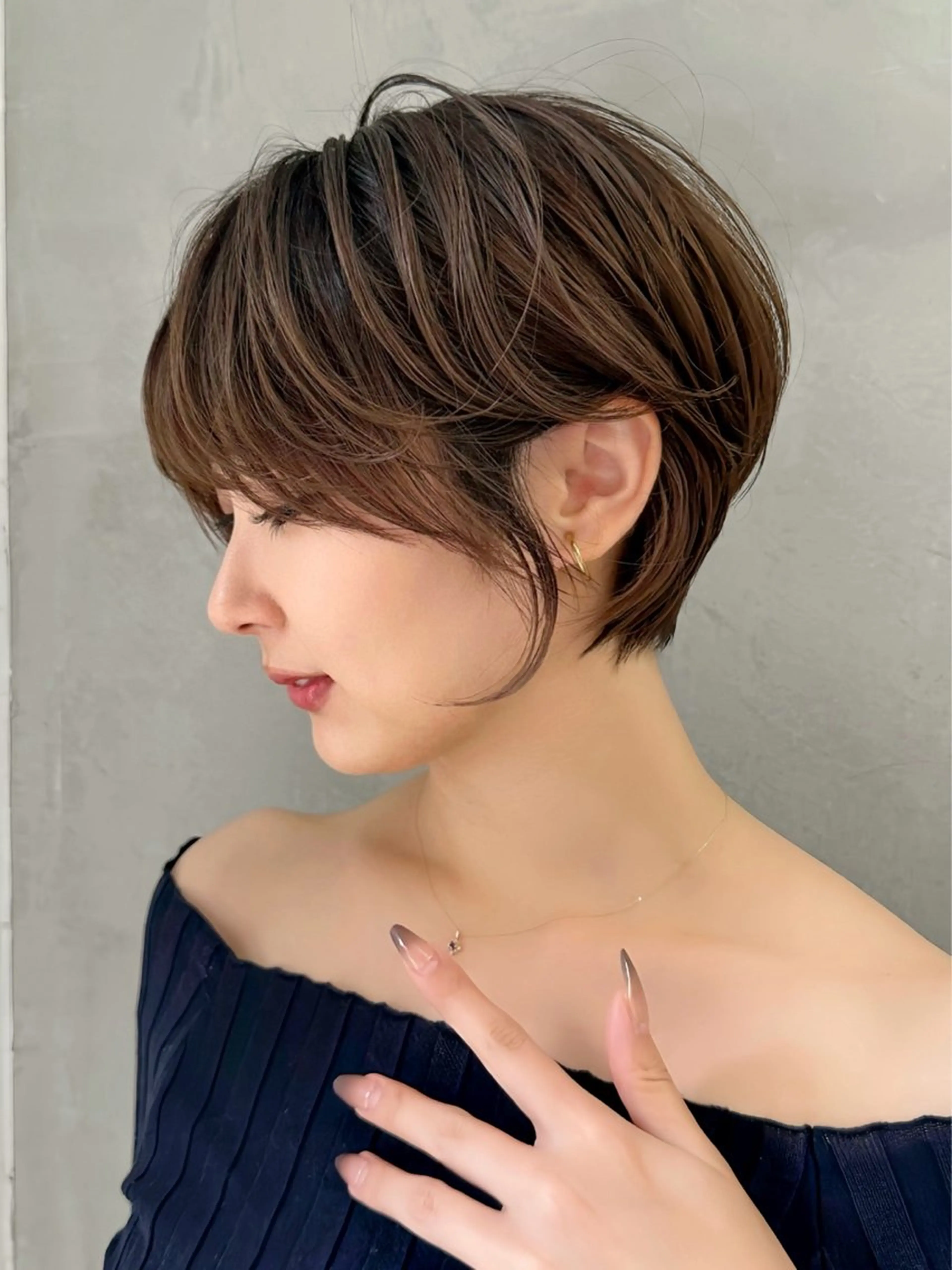 ショート ショートヘア 小顔カット カット ヘアカラー トリートメント ヘッドスパ taiga ショート /レイヤー/矯正🌈のヘアスタイル