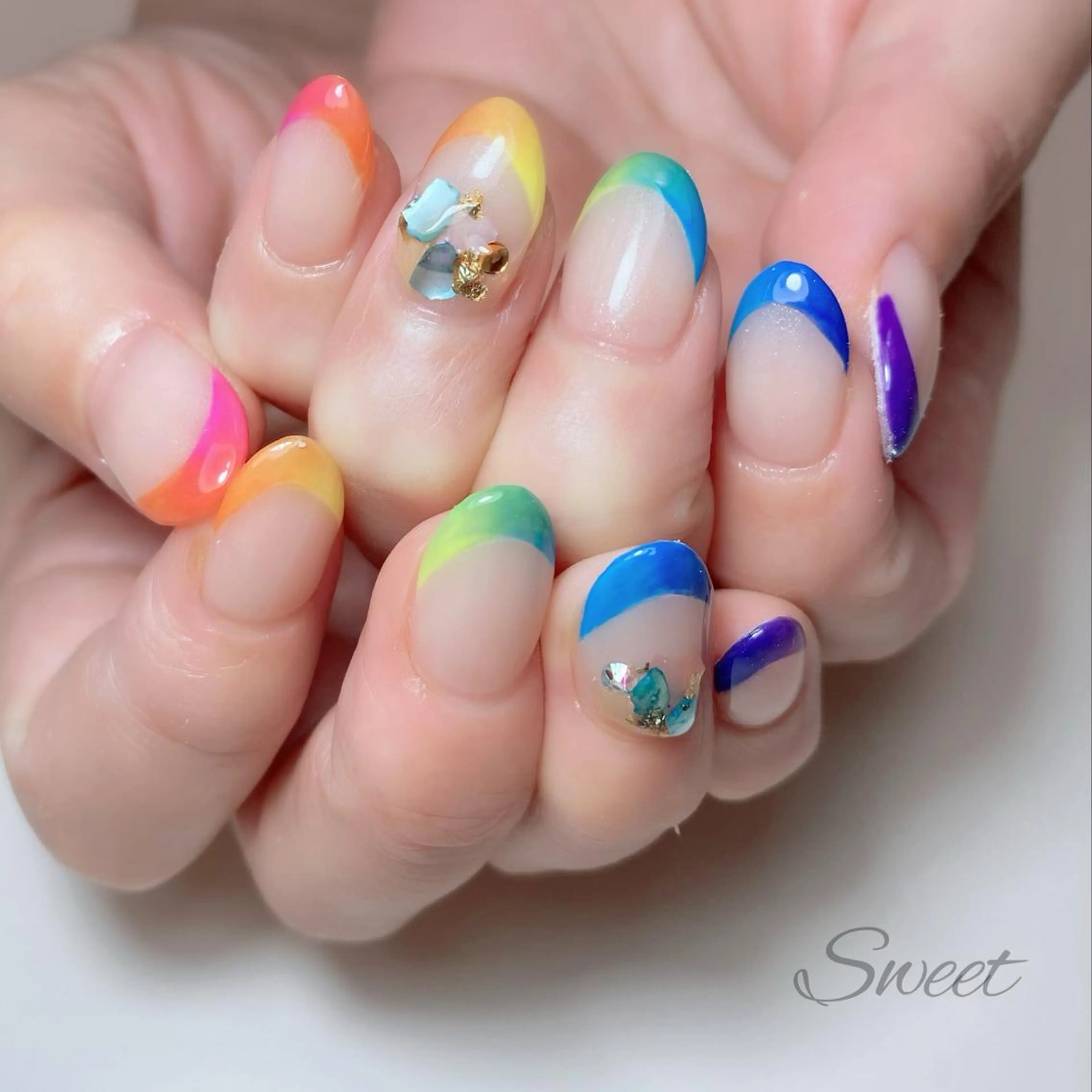 ネイル sweet 仲野陽子のネイルデザイン