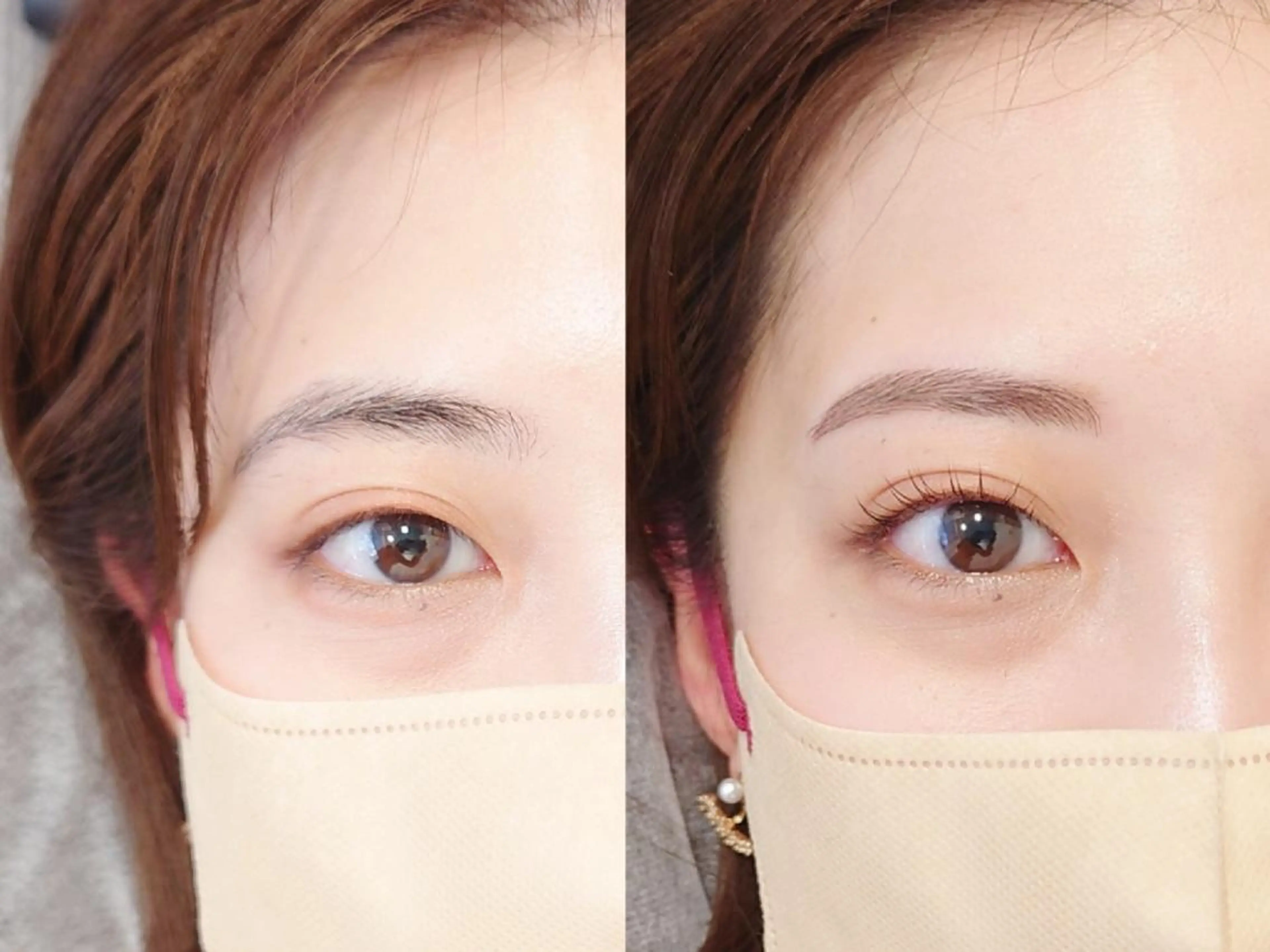 【❣️可愛いは目元から❣️】ラッシュリフト上下＋アイブロウワックス🍀の写真
