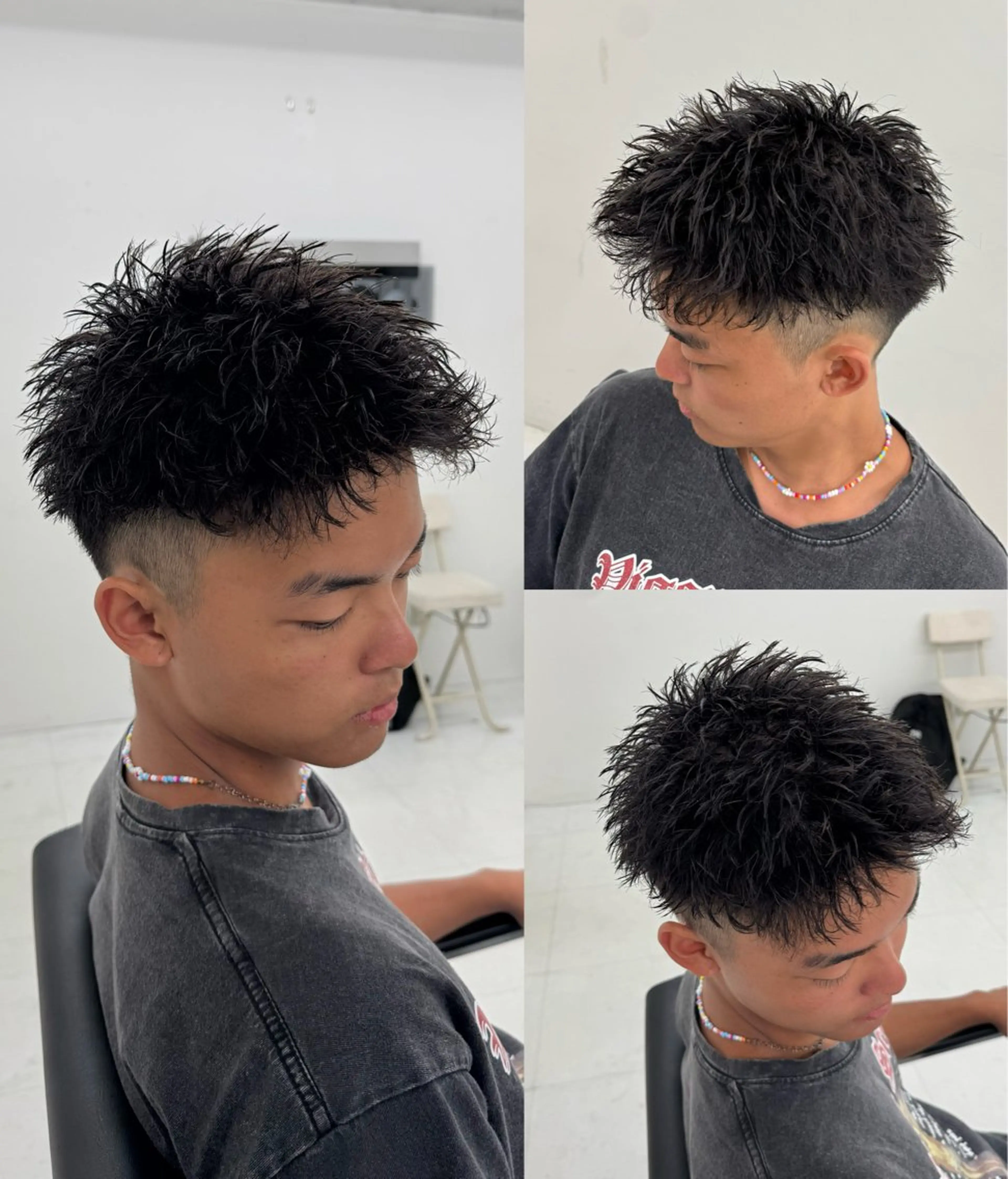 ショート パーマ era2d所属・マコト/心斎橋 メンズ専門店のヘアスタイル