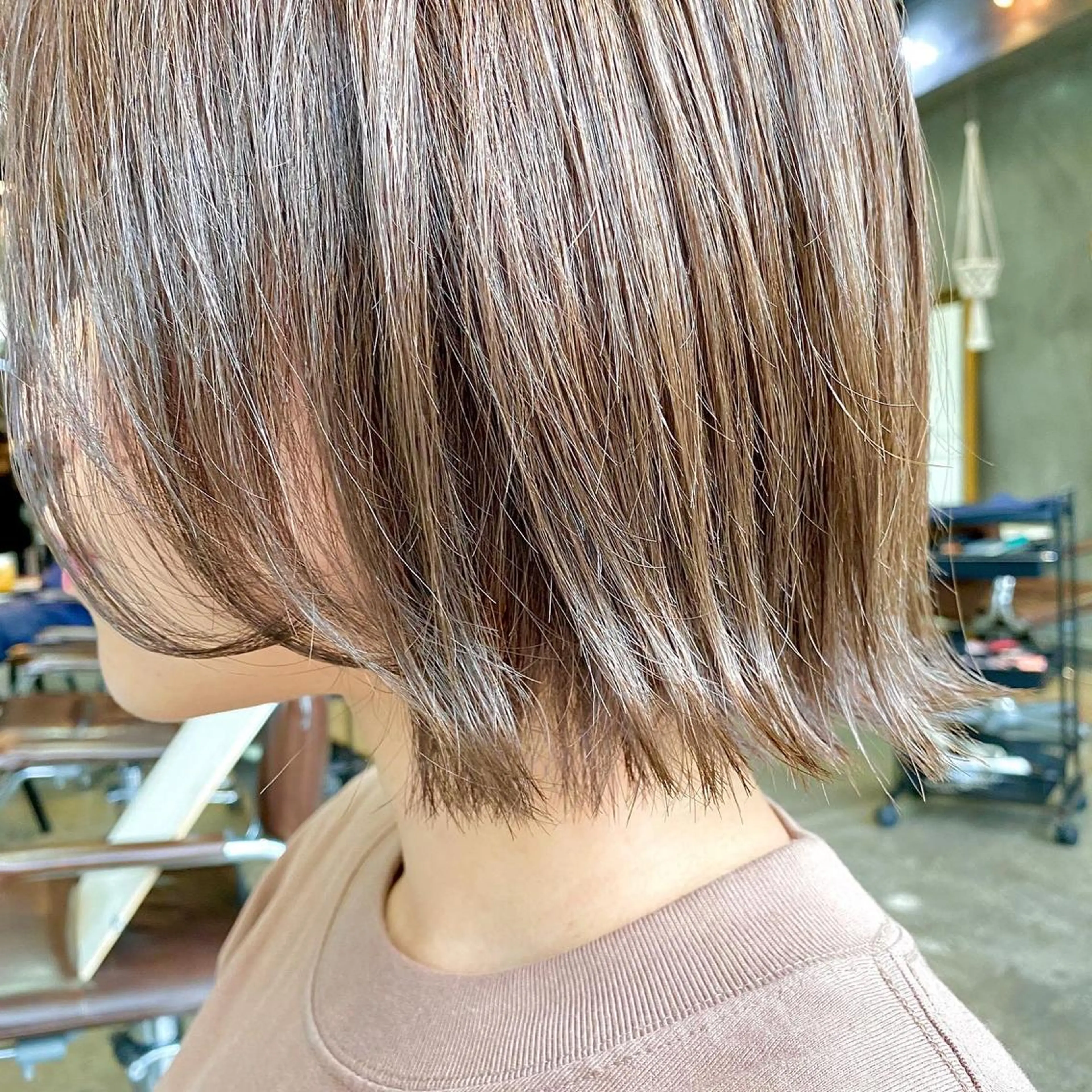 ミディアム カラー ヘアアレンジ tane.所属・【ダメージレス施術】 【透明感】北村 拓也のヘアスタイル