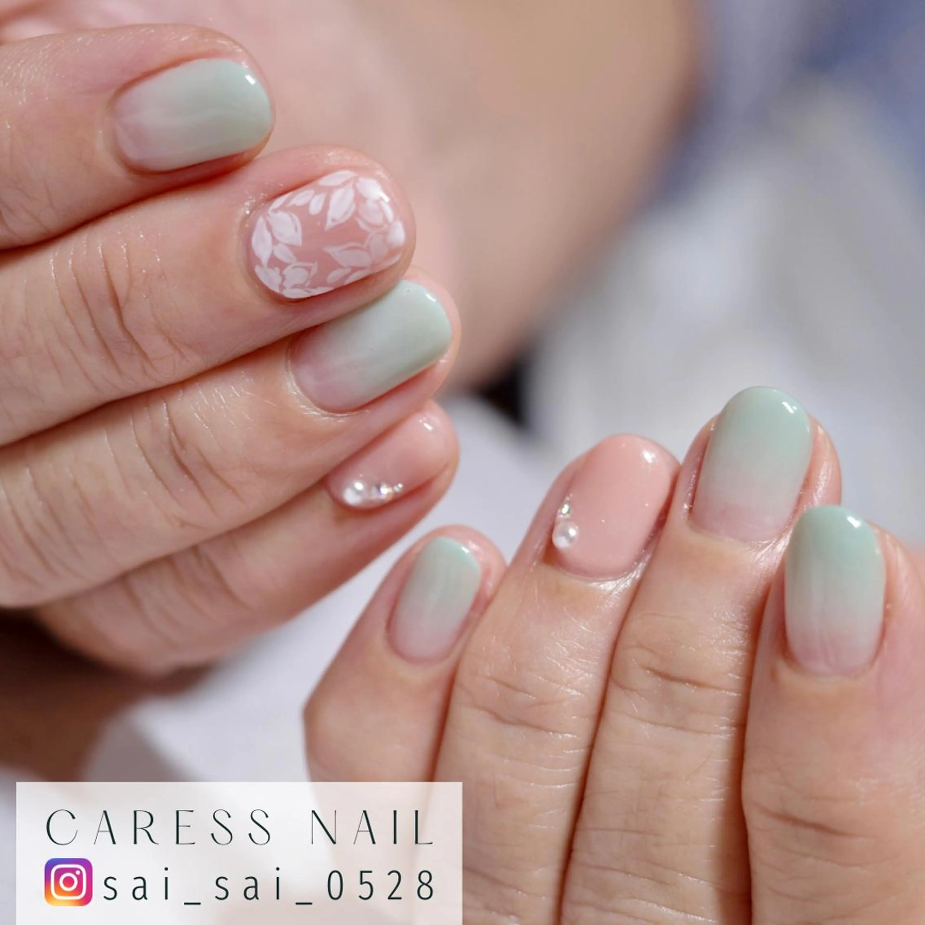 ネイル caress  nail カレスネイル　代々木上原所属・カレスネイル さいのネイルデザイン